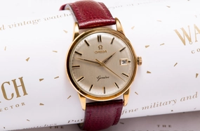 Omega geneve 9 ct solid gold SOLD