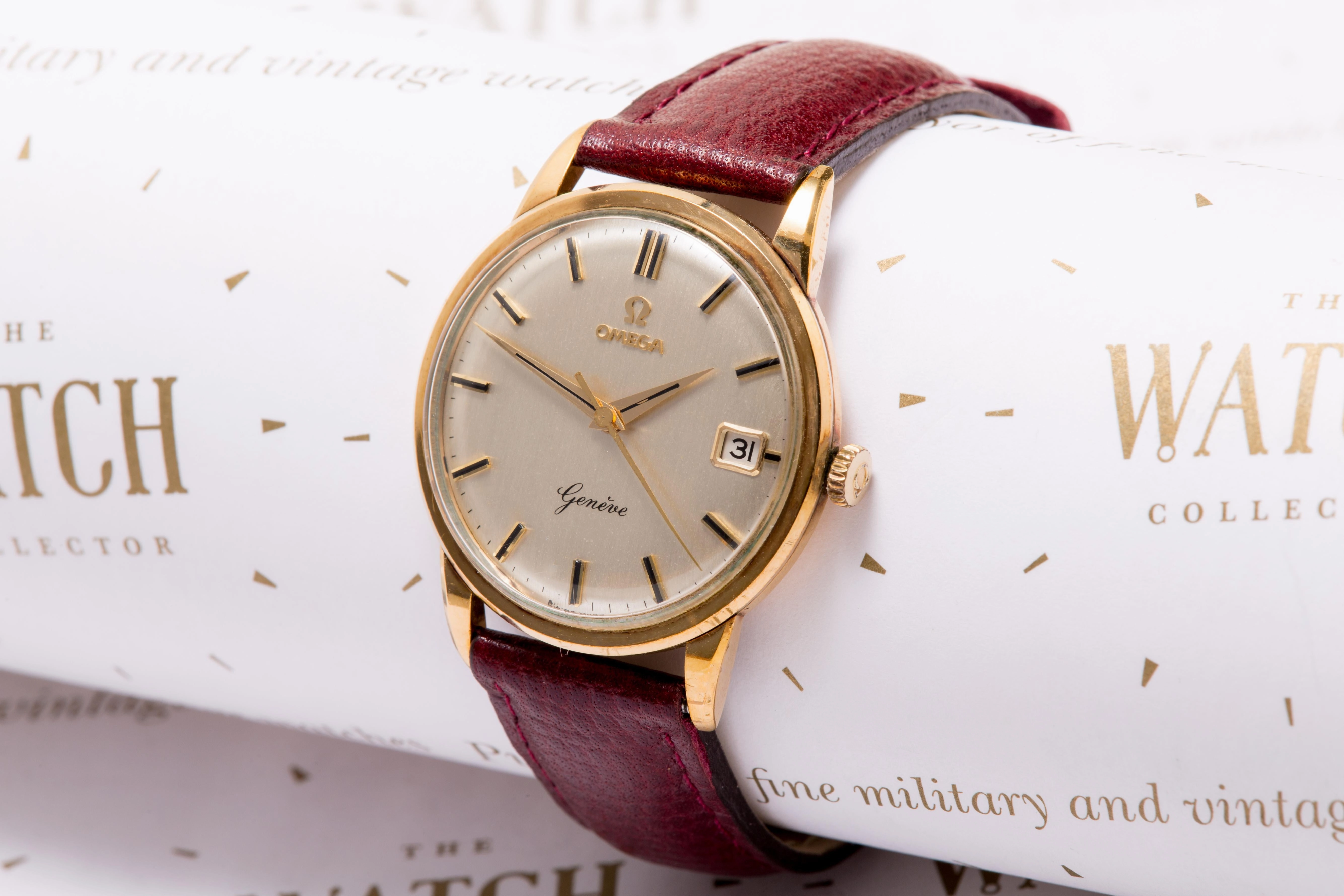 Omega geneve 9 ct solid gold SOLD