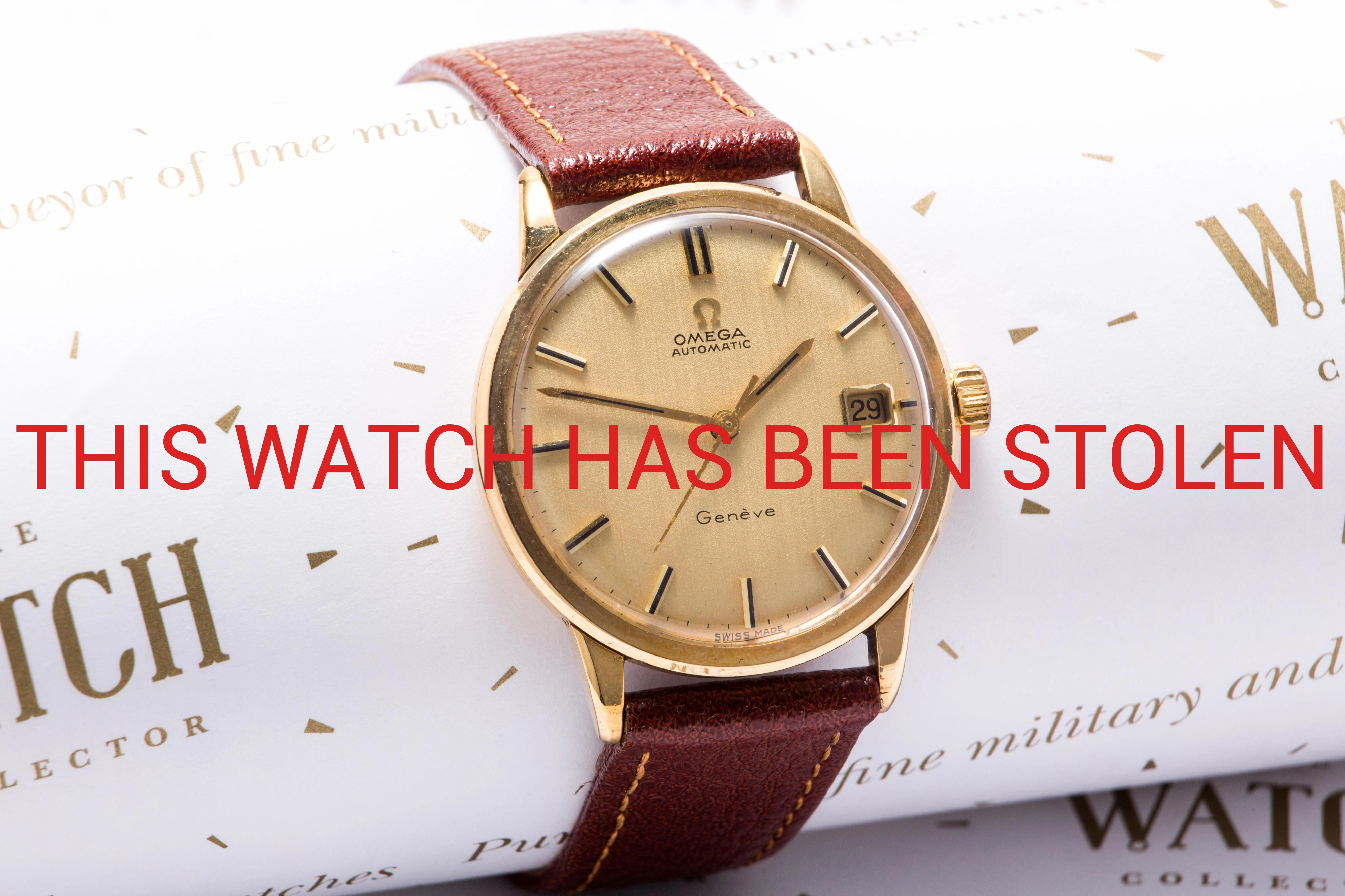Omega Geneve 9ct Gold