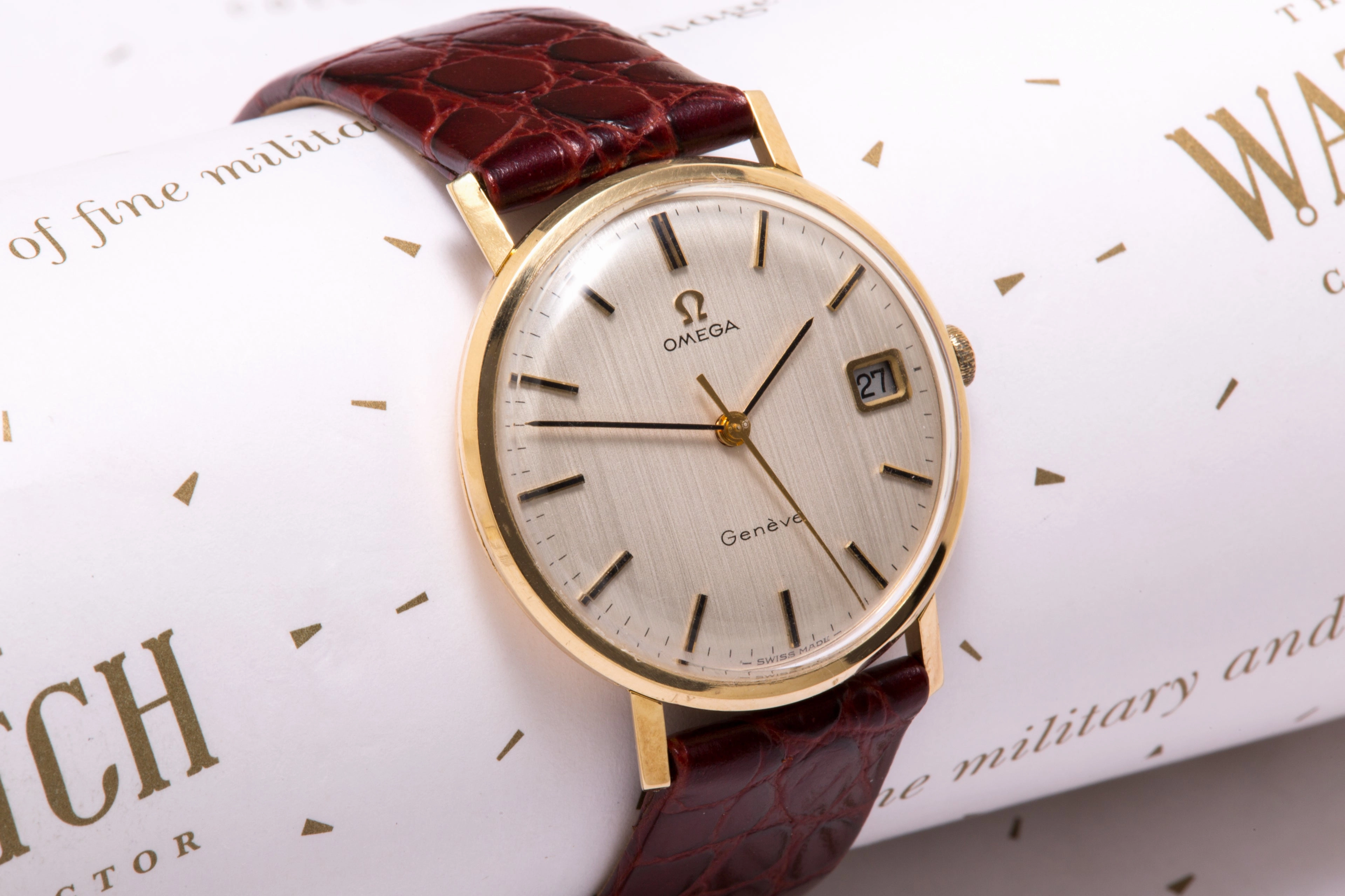 Omega Geneve 9ct gold SOLD