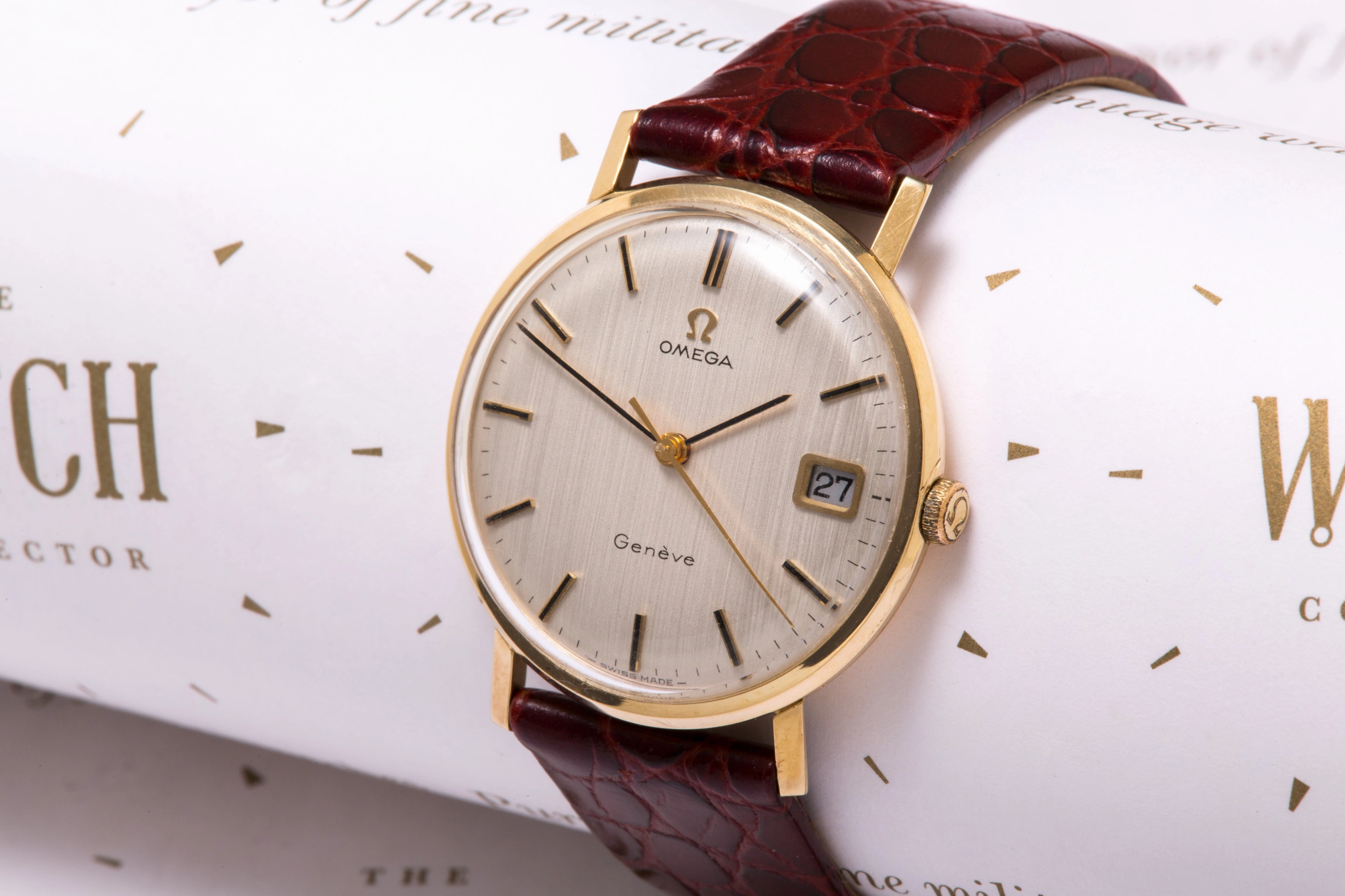 Omega Geneve 9ct gold SOLD
