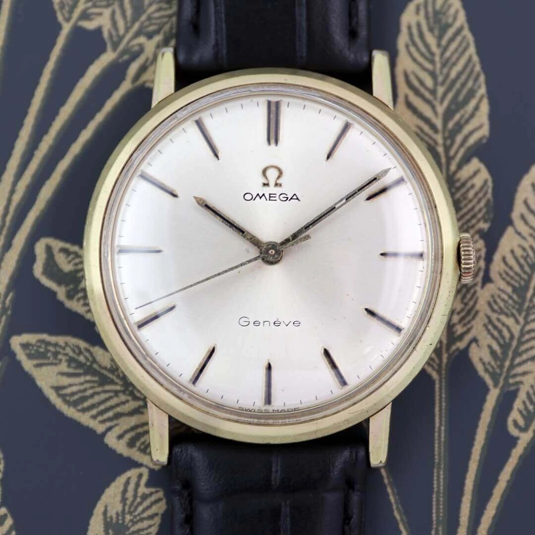 Omega Genve 131.019, 1967, Vintage Gold Watch