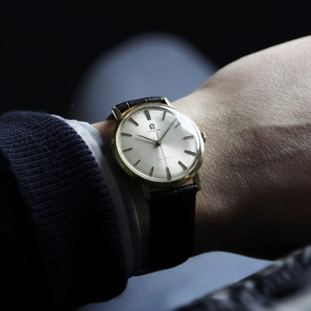 Omega Genve 131.019, 1967, Vintage Gold Watch
