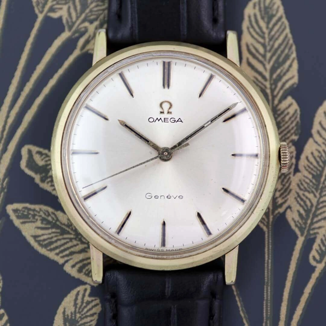 Omega Genve 131.019, 1967, Vintage Gold Watch