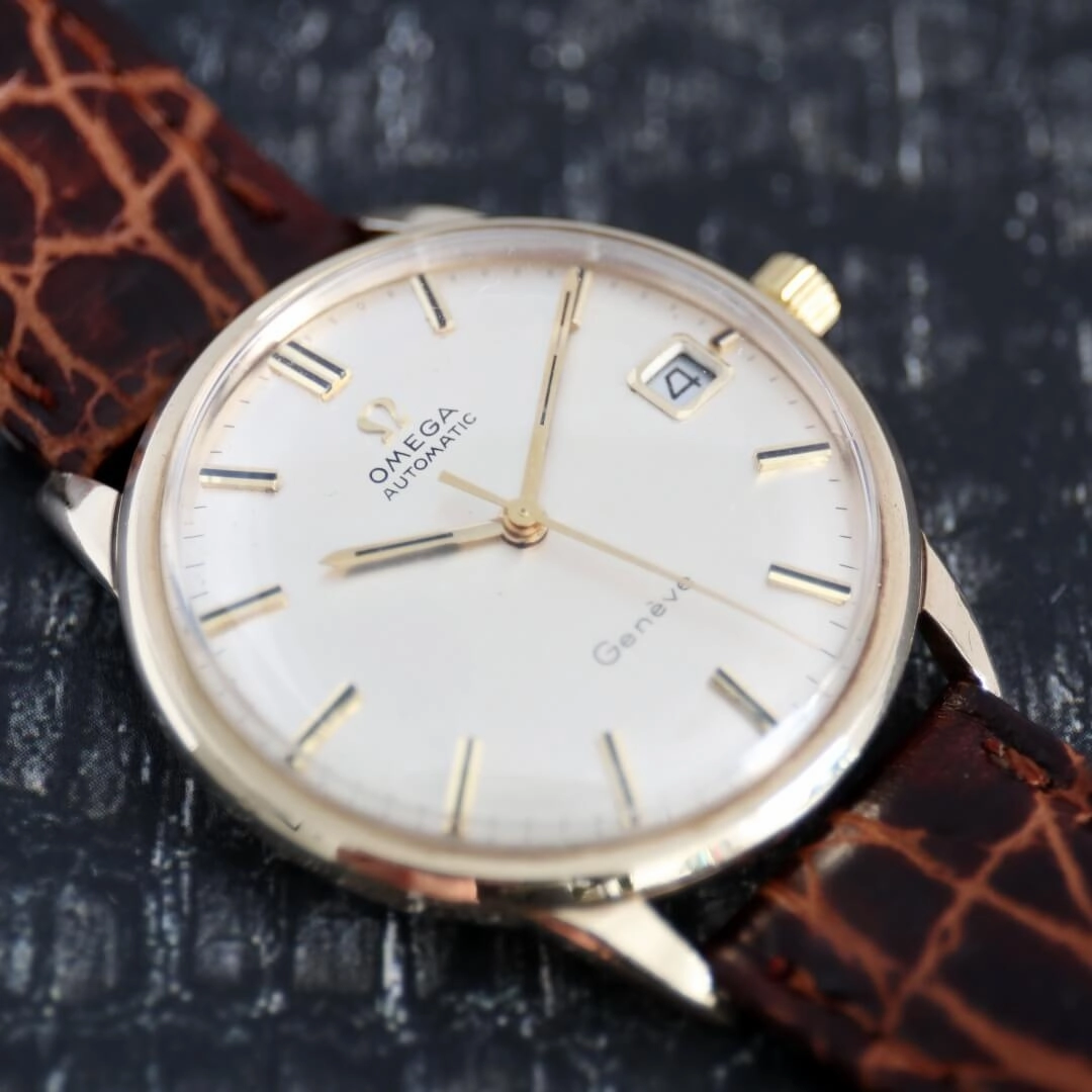 Omega Genve 161/25418, 9k Gold, 1968