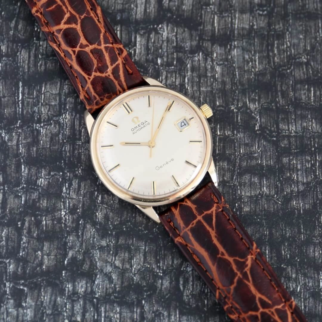 Omega Genve 161/25418, 9k Gold, 1968