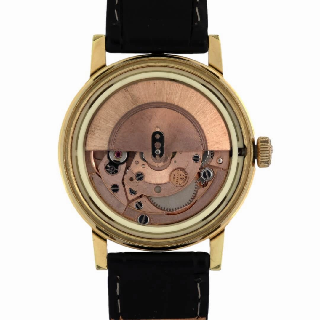 Omega Genve 166.098, 1972, Gold Vintage Watch