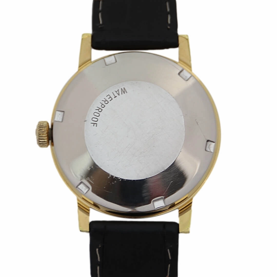 Omega Genve 166.098, 1972, Gold Vintage Watch