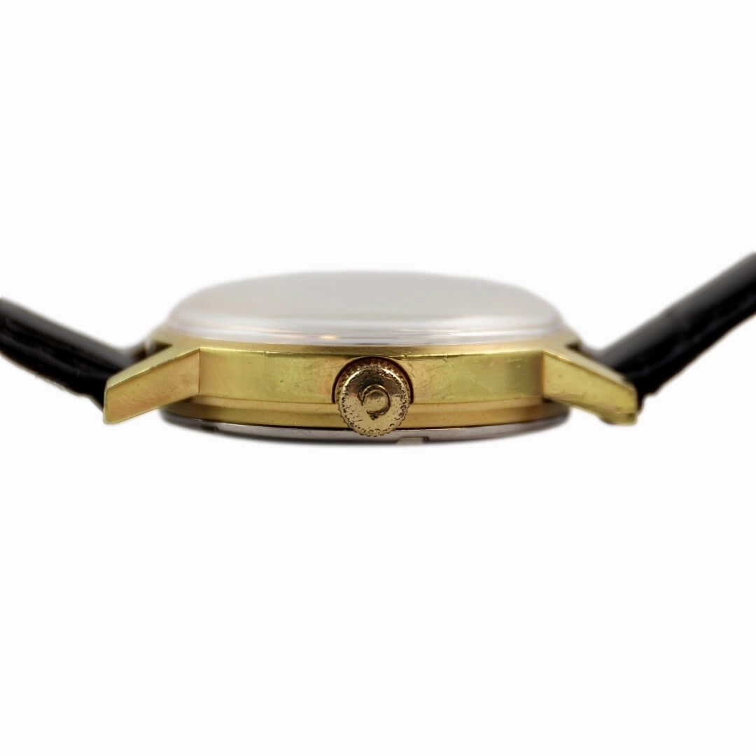 Omega Genve 166.098, 1972, Gold Vintage Watch