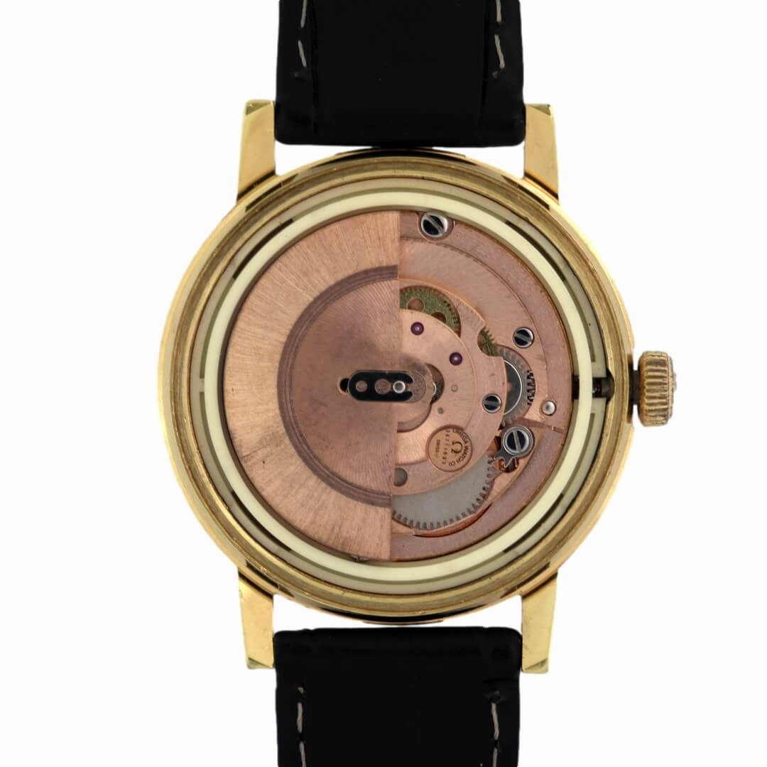 Omega Genve 166.098, 1972, Gold Vintage Watch