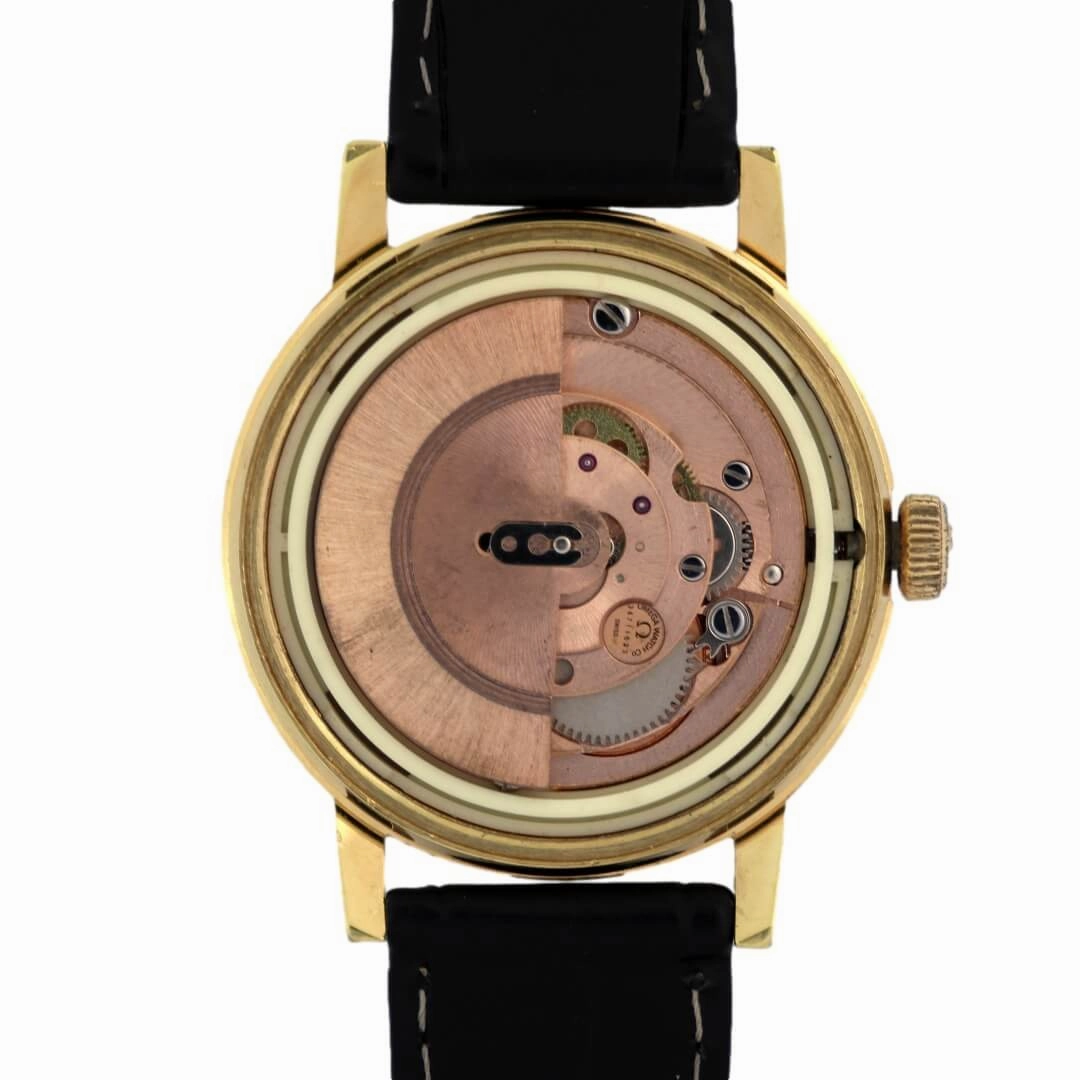 Omega Genve 166.098, 1972, Gold Vintage Watch