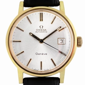 Omega Genve 166.098, 1972, Gold Vintage Watch