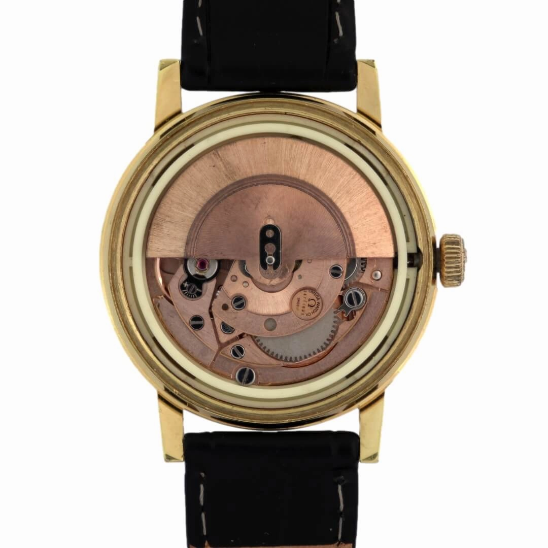 Omega Genve 166.098, 1972, Gold Vintage Watch