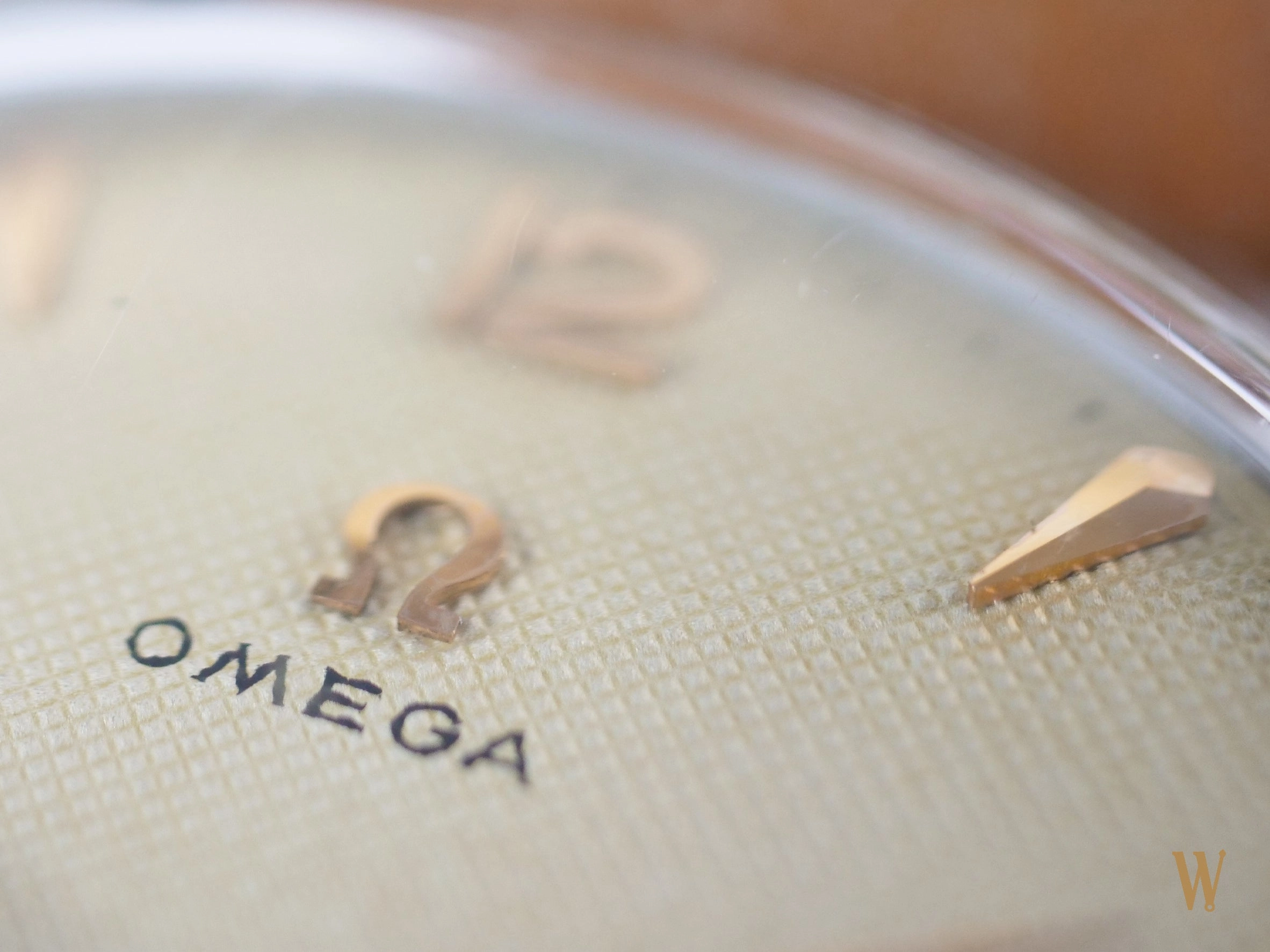 Omega Jumbo Waffle Dial