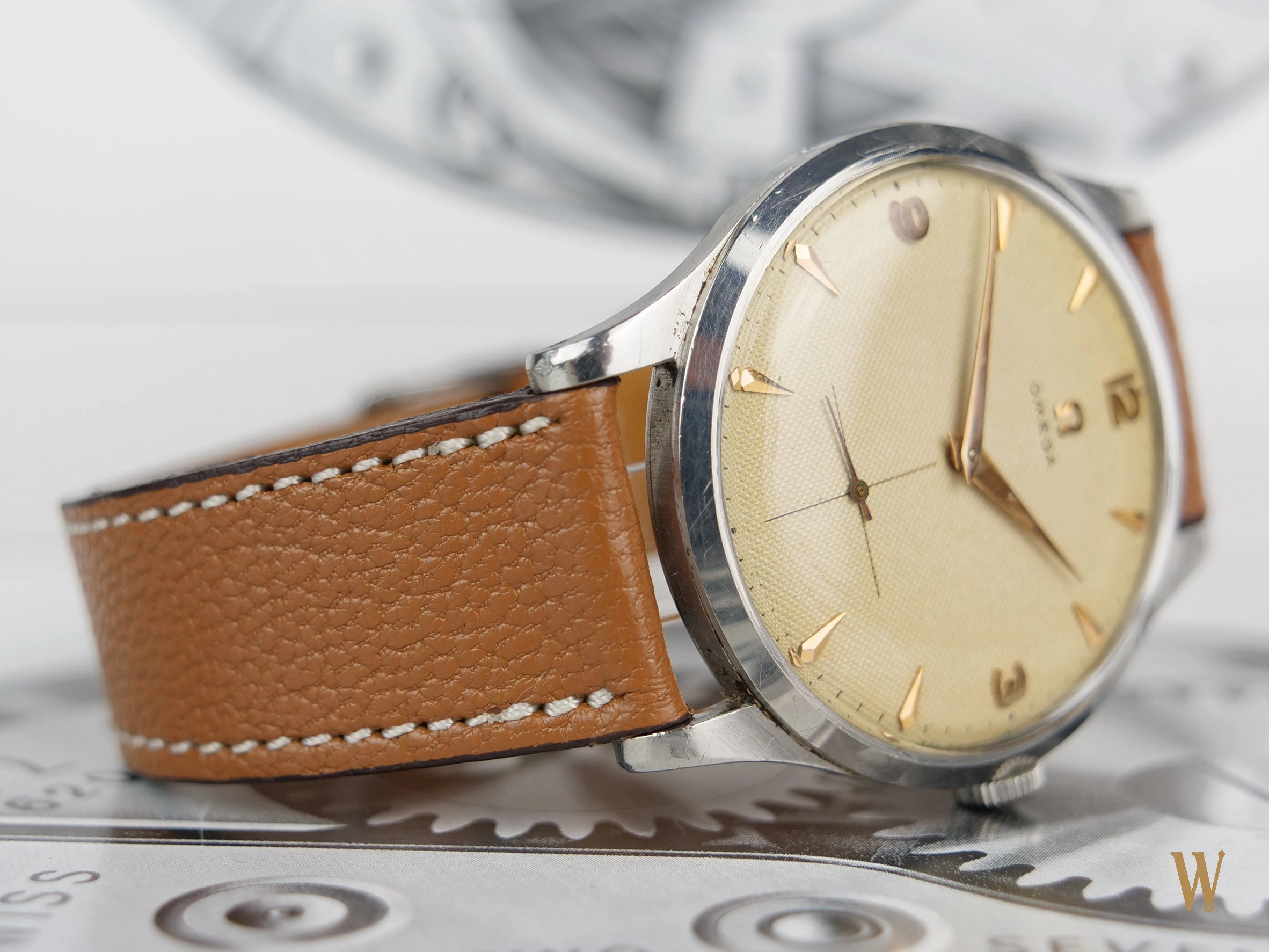 Omega Jumbo Waffle Dial