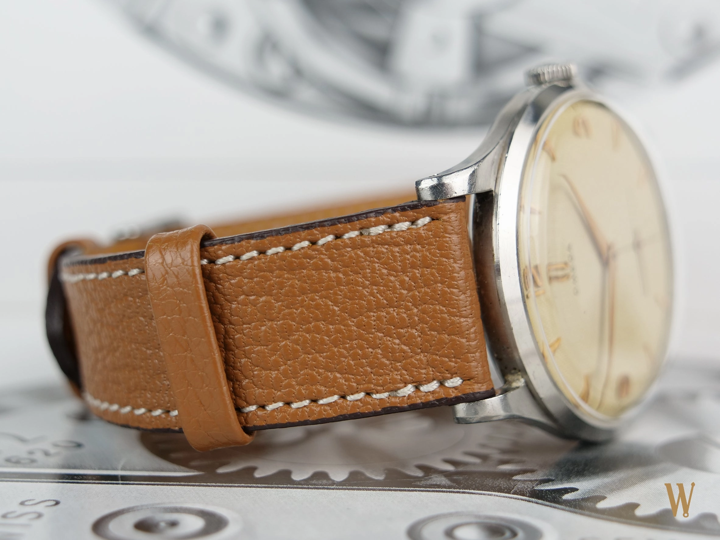 Omega Jumbo Waffle Dial