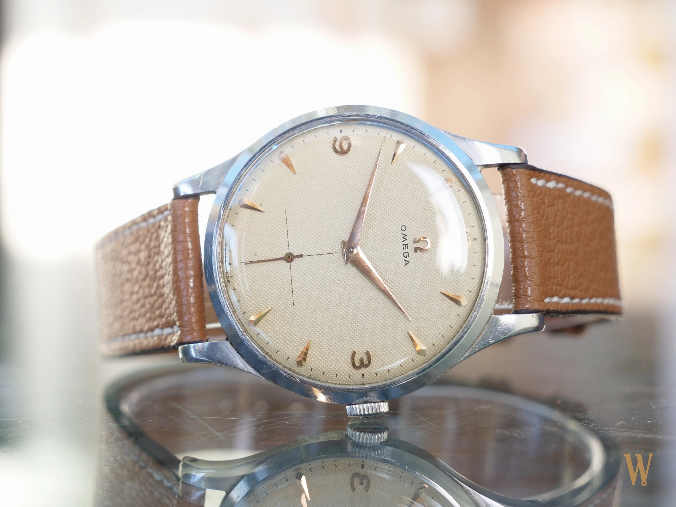 Omega Jumbo Waffle Dial