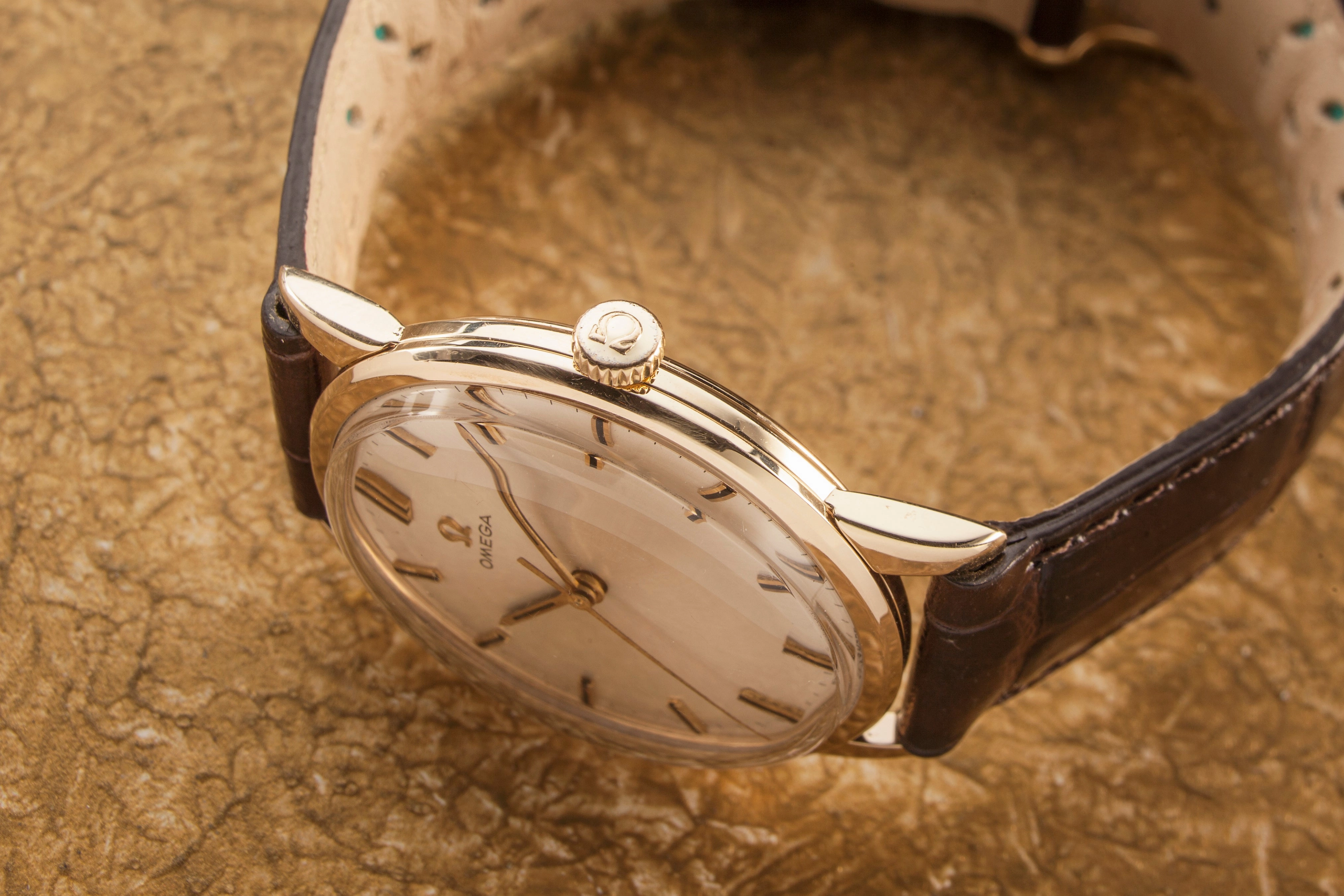 Omega manual 9 ct gold SOLD