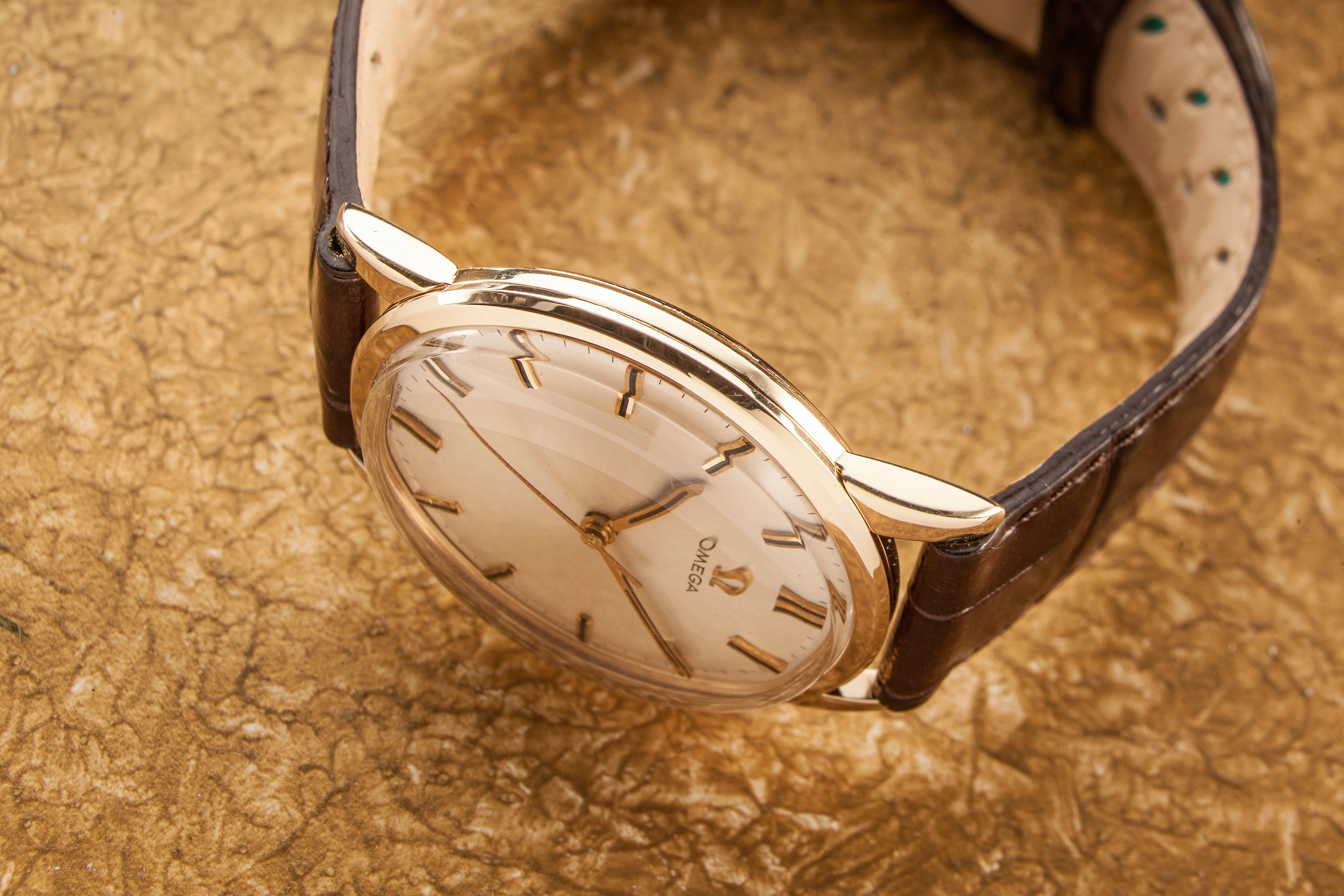 Omega manual 9 ct gold SOLD
