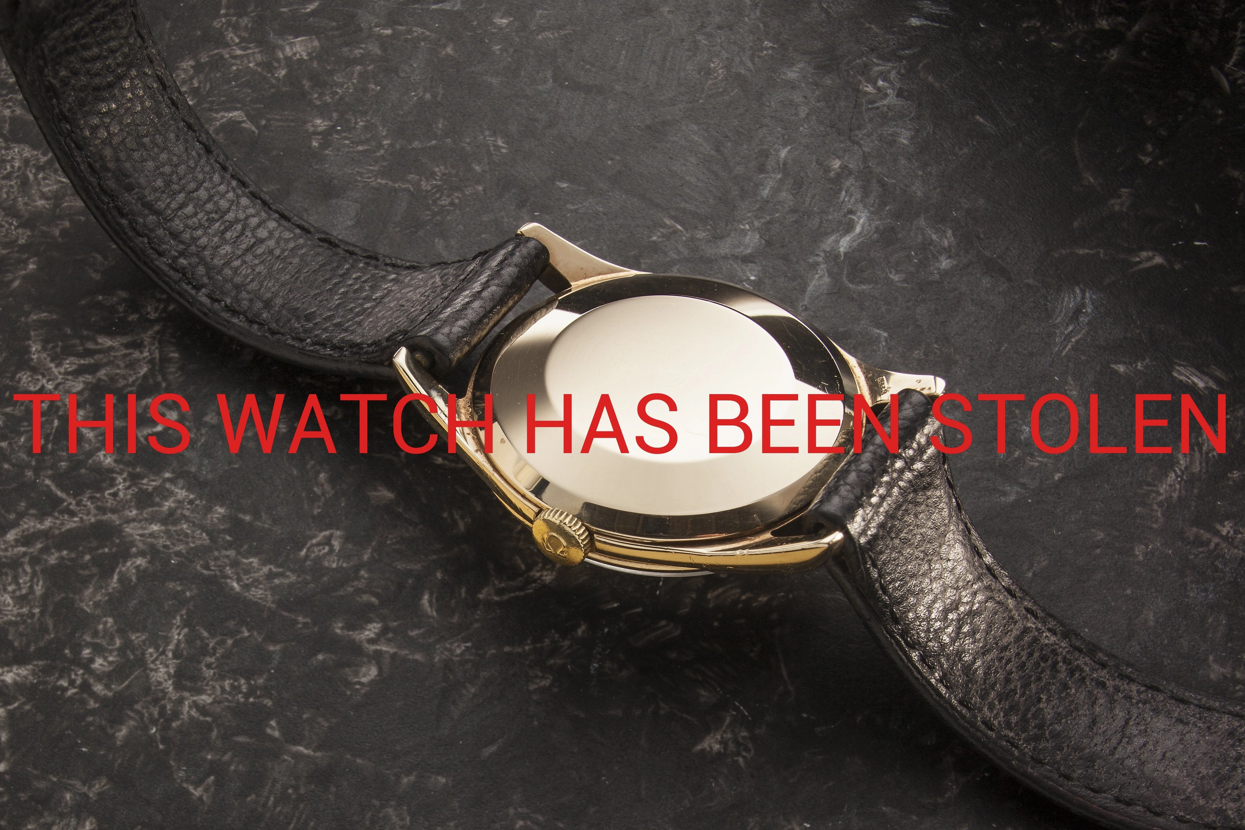 Omega Manual solid 9ct gold case