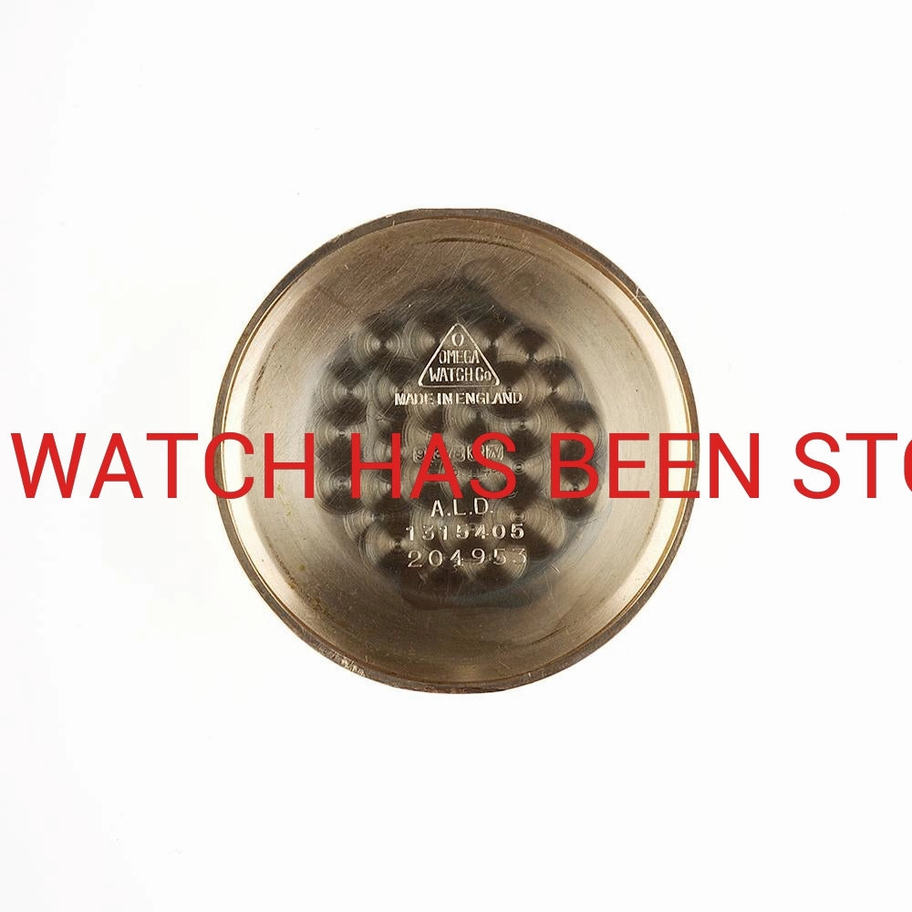 Omega Manual solid 9ct gold case
