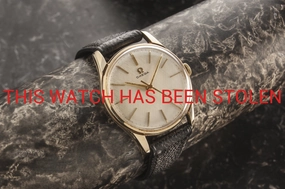 Omega Manual solid 9ct gold case