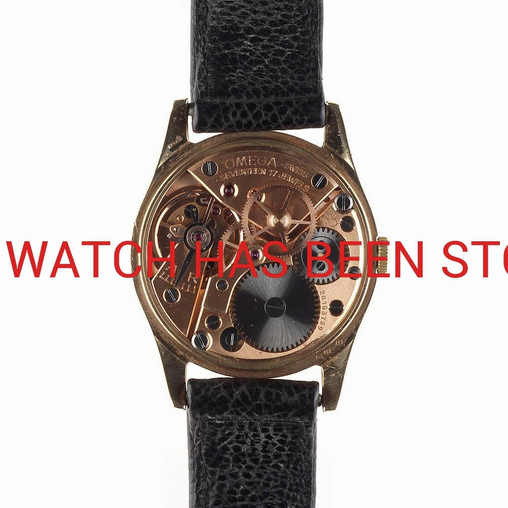 Omega Manual solid 9ct gold case