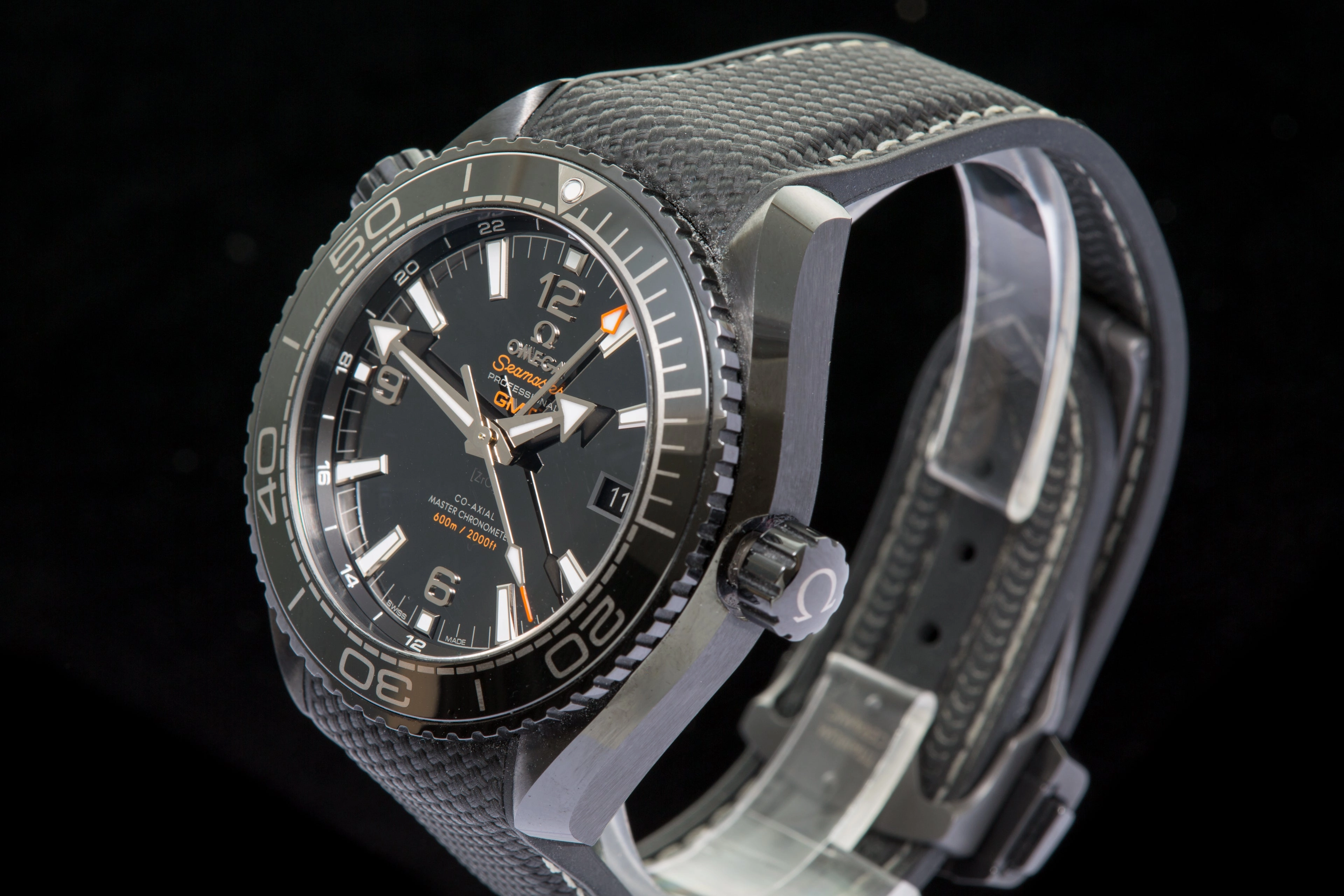 Omega Planet Ocean "Deep Black" GMT RESERVED