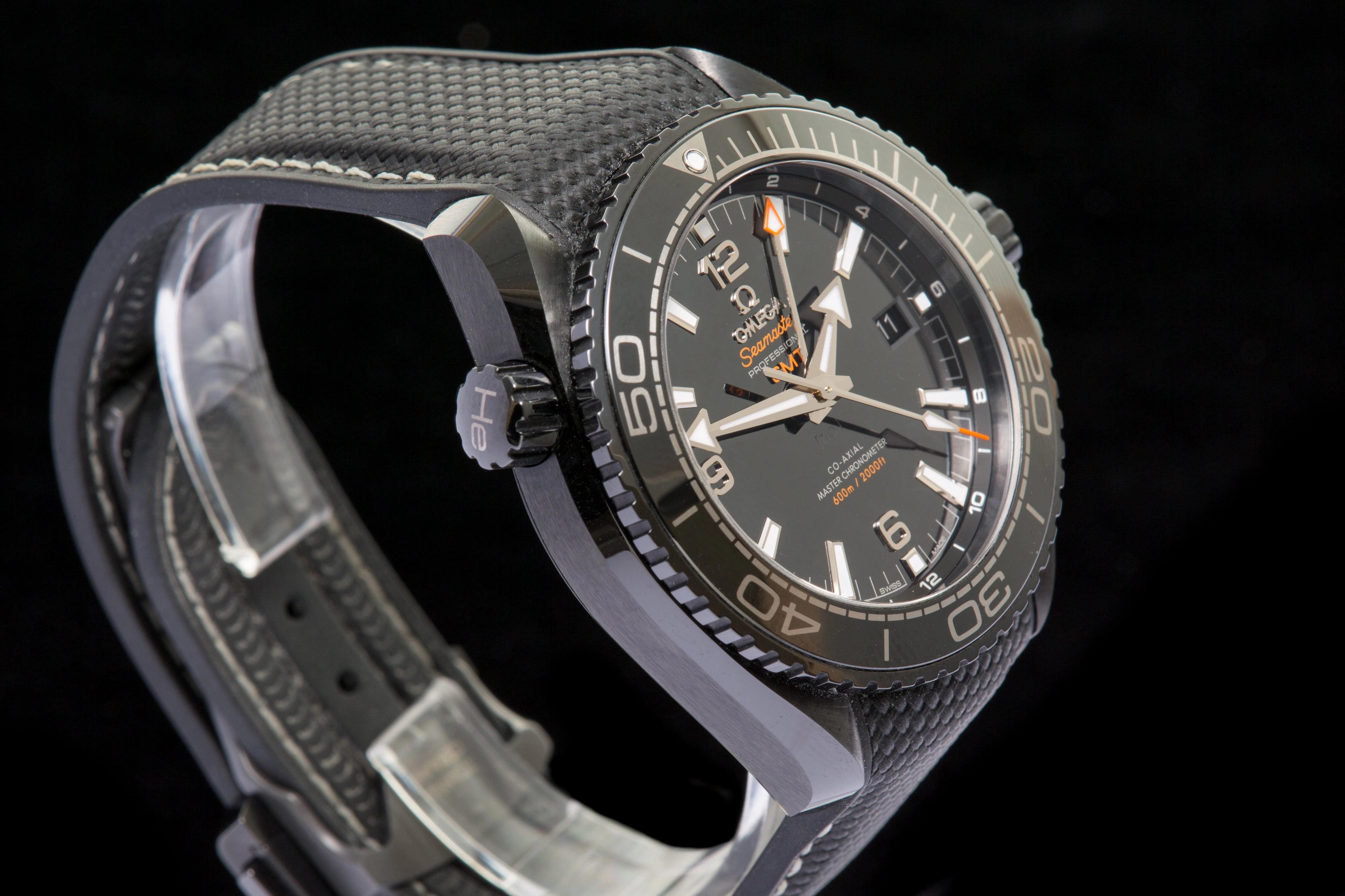 Omega Planet Ocean "Deep Black" GMT RESERVED