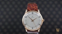 Omega Rare vintage 18ct Rose Gold Jumbo