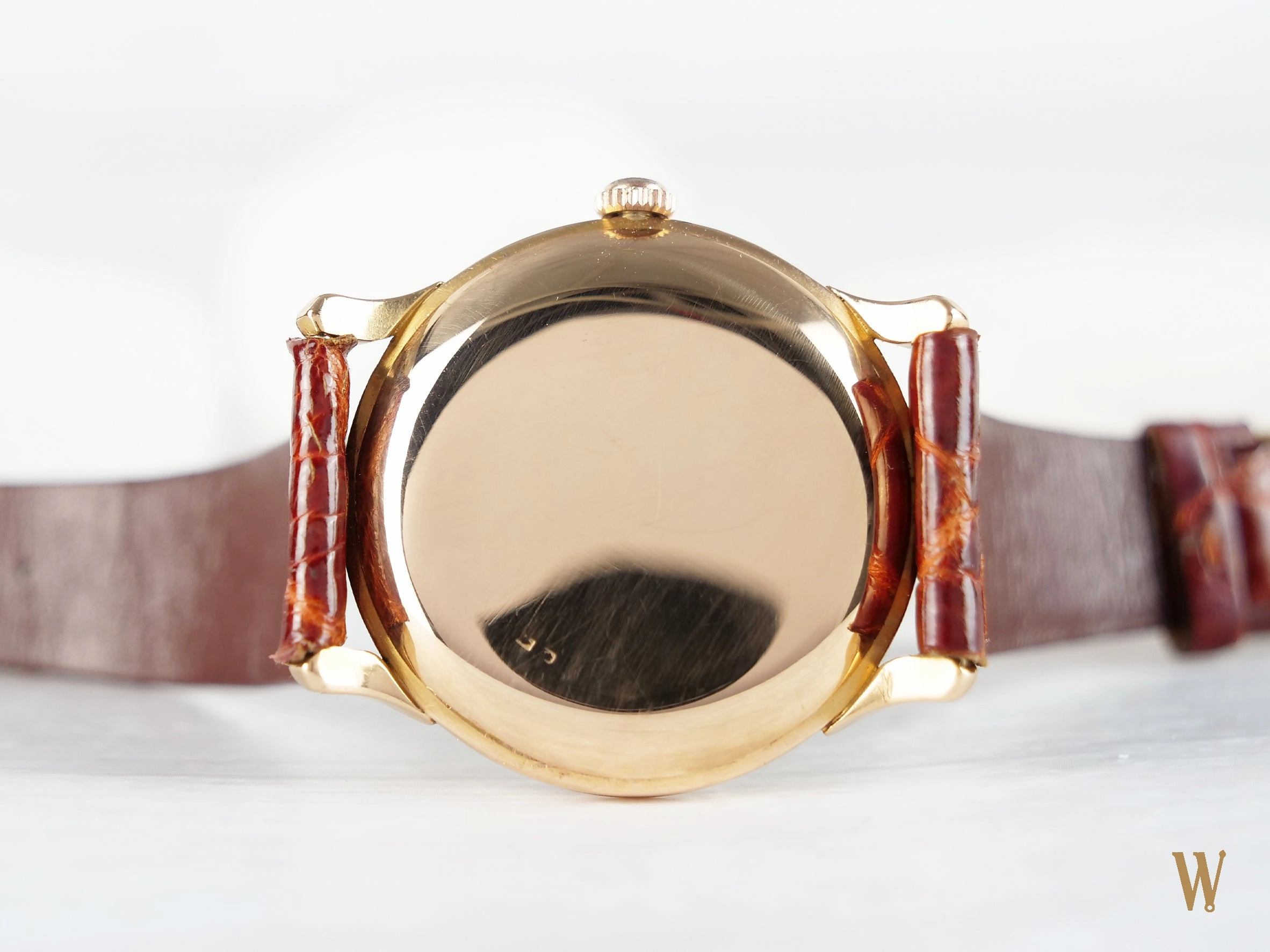 Omega Rare vintage 18ct Rose Gold Jumbo