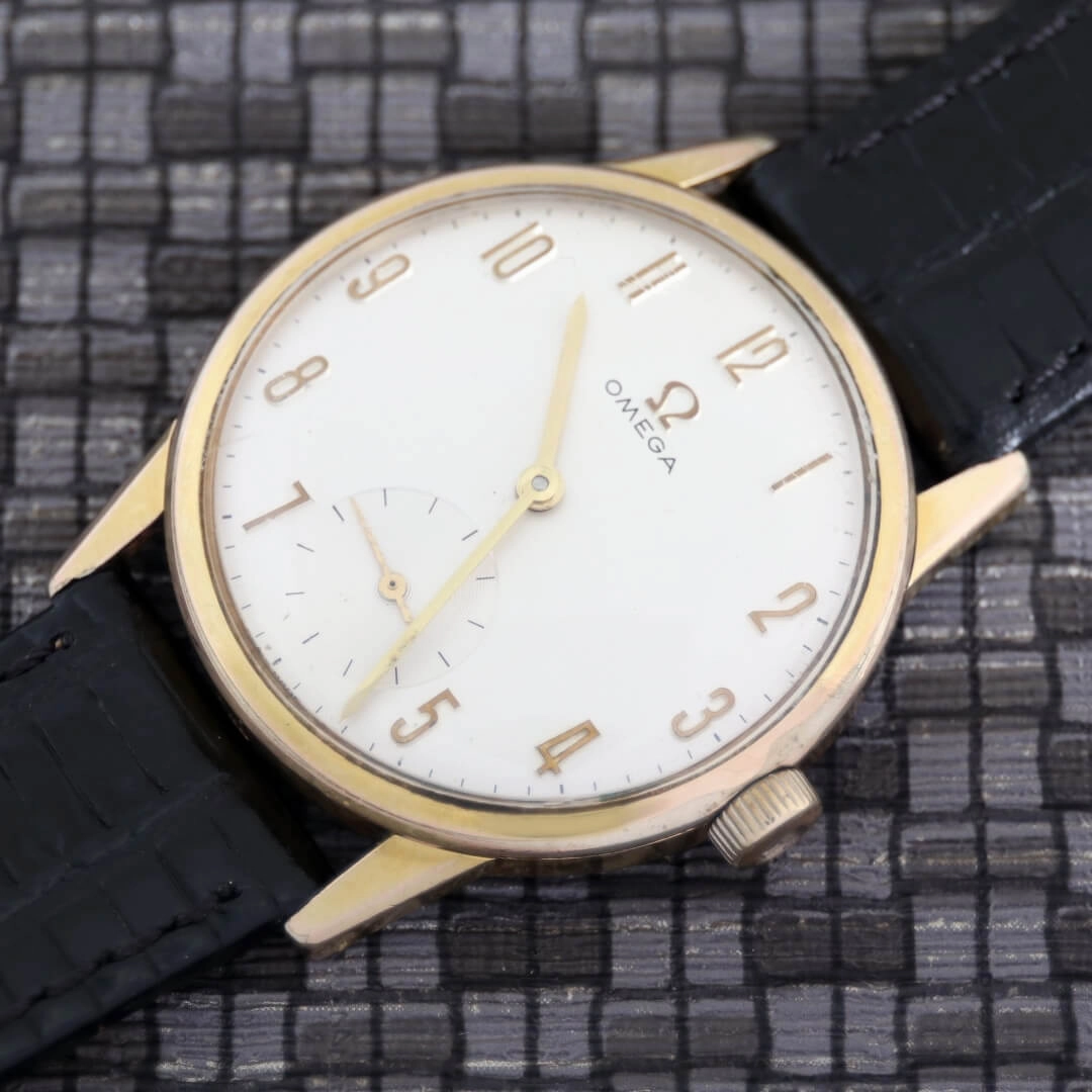 Omega Ref. 121.001, Gold Cap, 1962