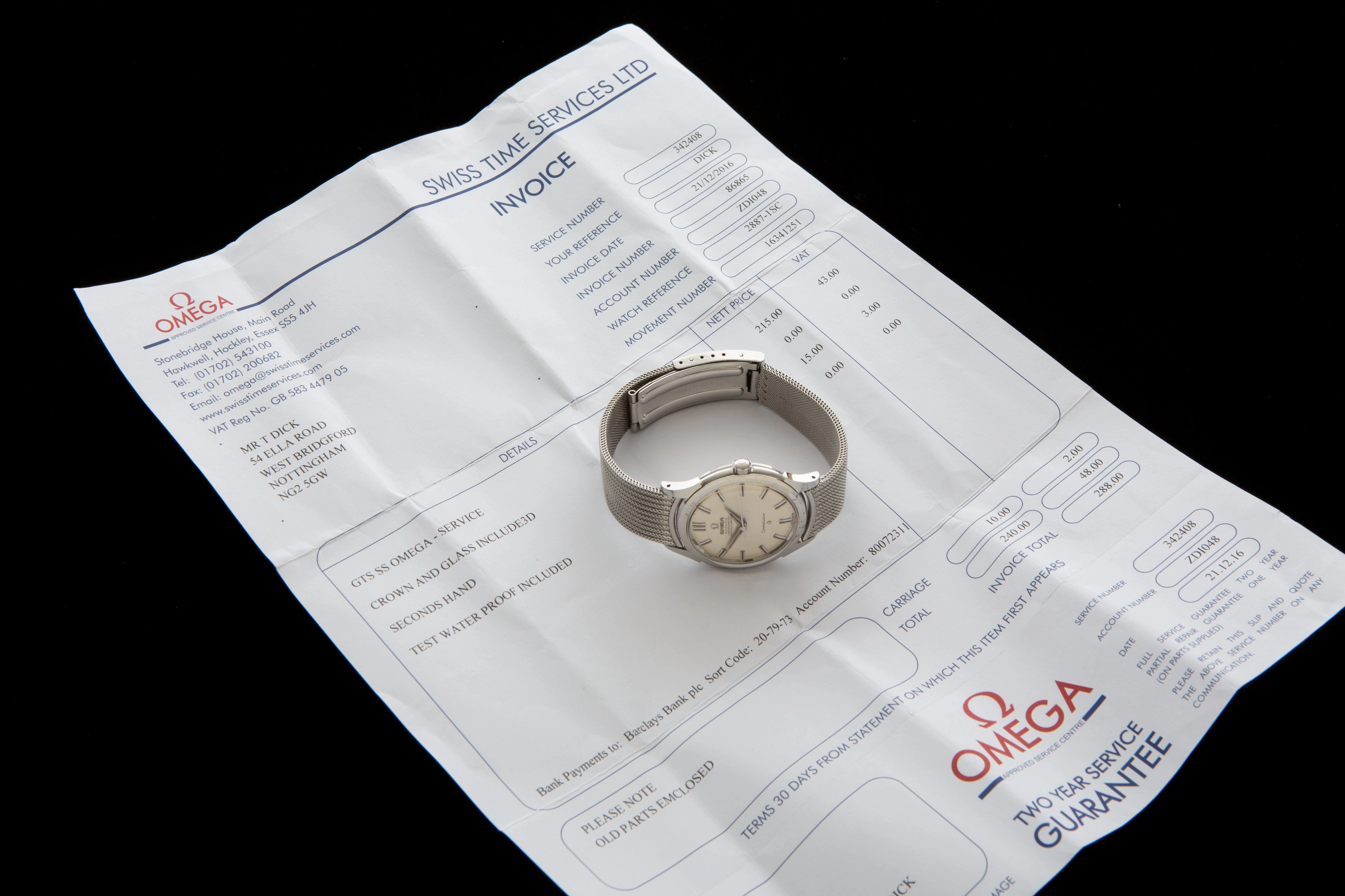 Omega ref 2887 constellation (1/20 known)