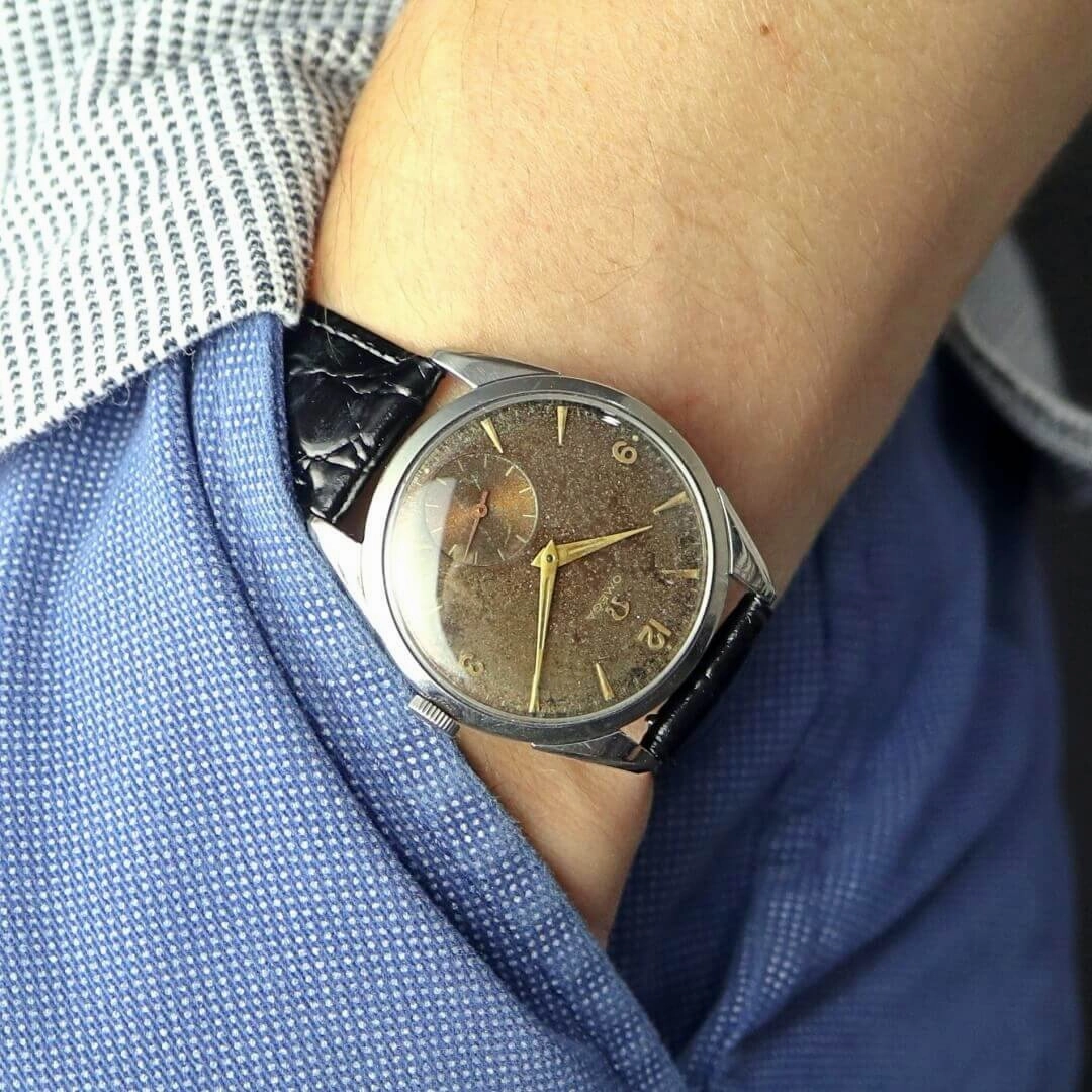 Omega Ref. 2900-1, Tropical Dial, 1956 Men's Vintage Watch