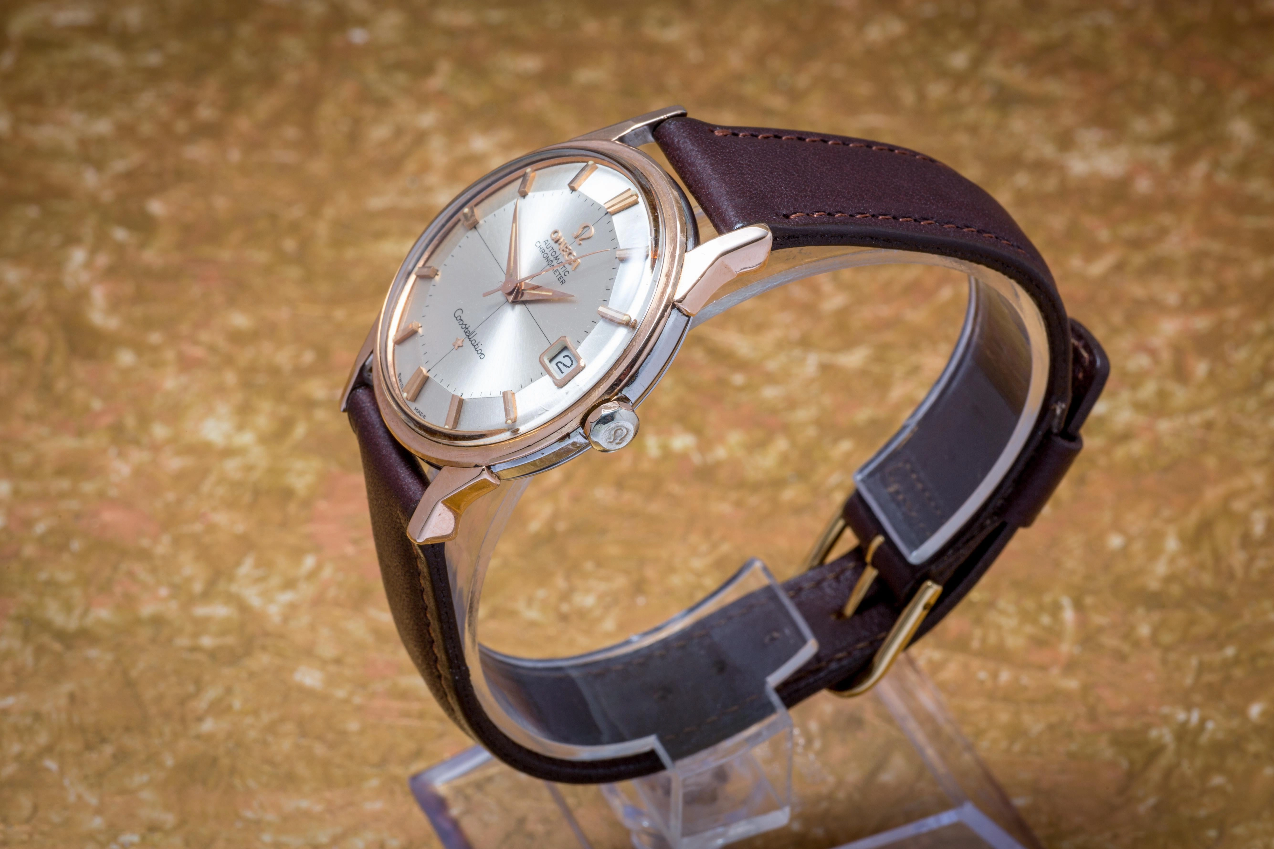 Omega Rose Gold Pie Pan SOLD