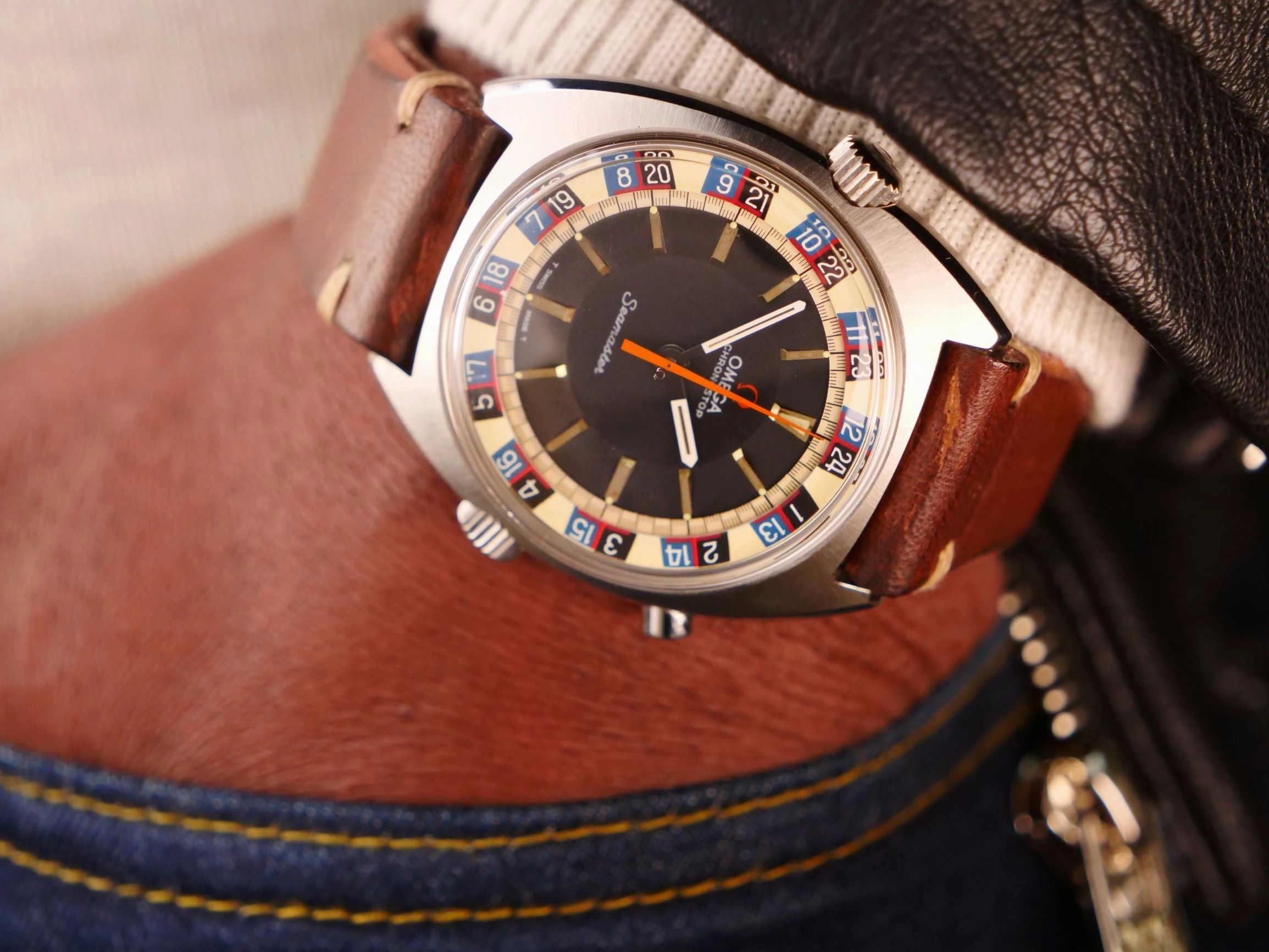 Omega Seamaster 120 Chronostop Jumbo ref 145.008