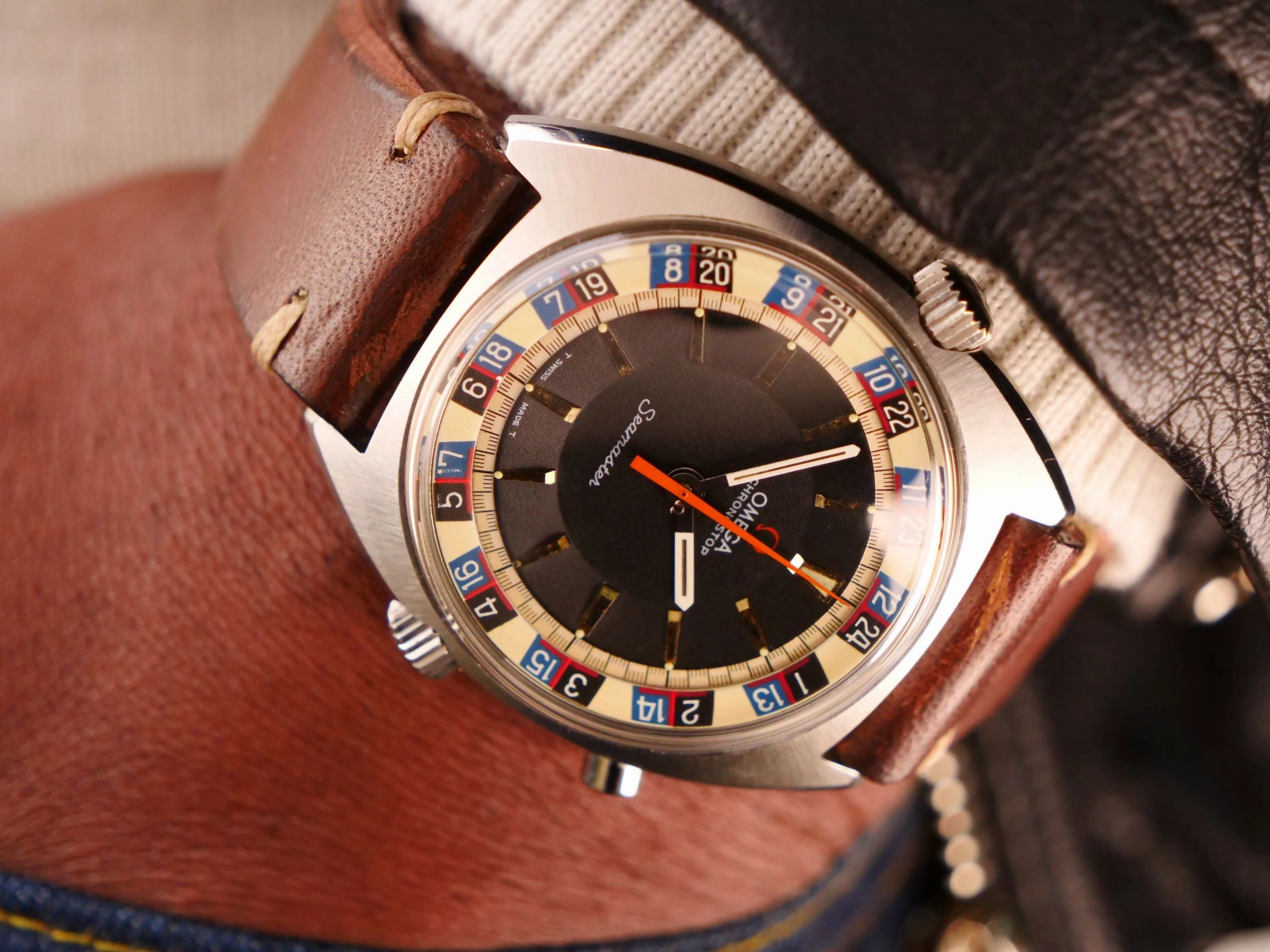 Omega Seamaster 120 Chronostop Jumbo ref 145.008