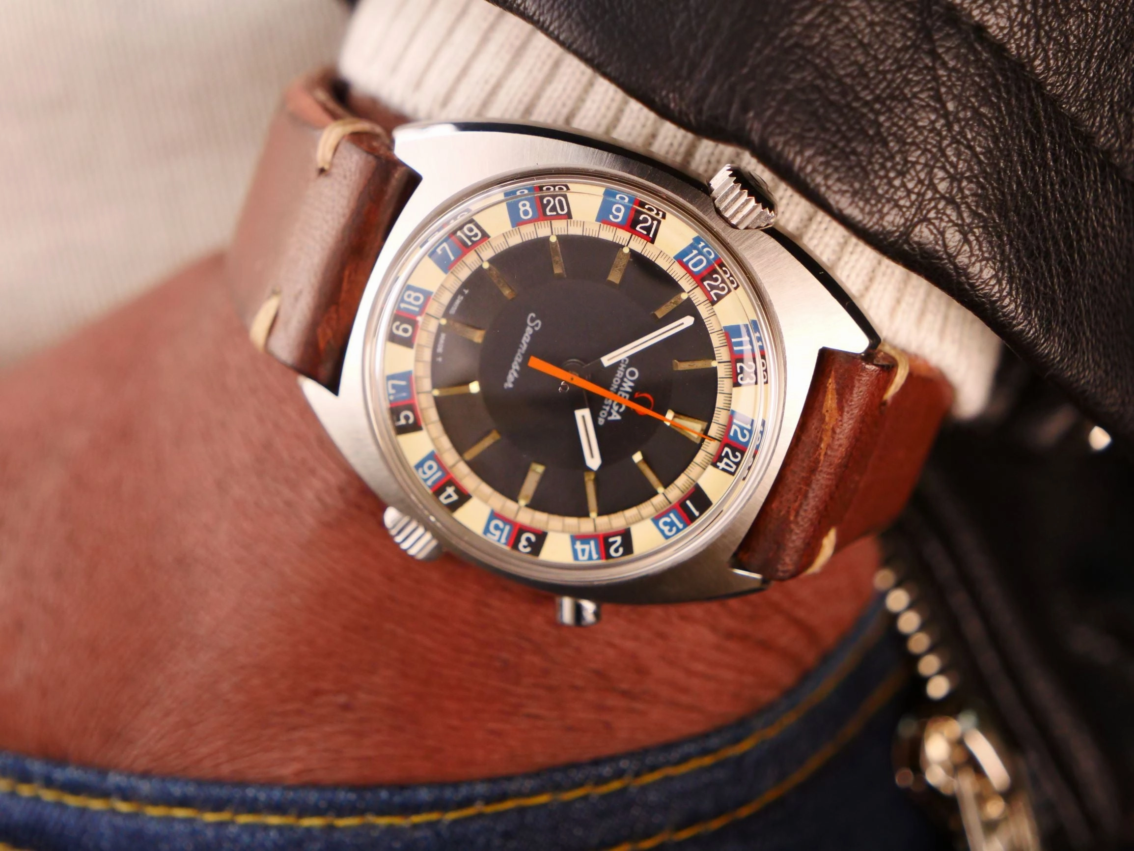 Omega Seamaster 120 Chronostop Jumbo ref 145.008