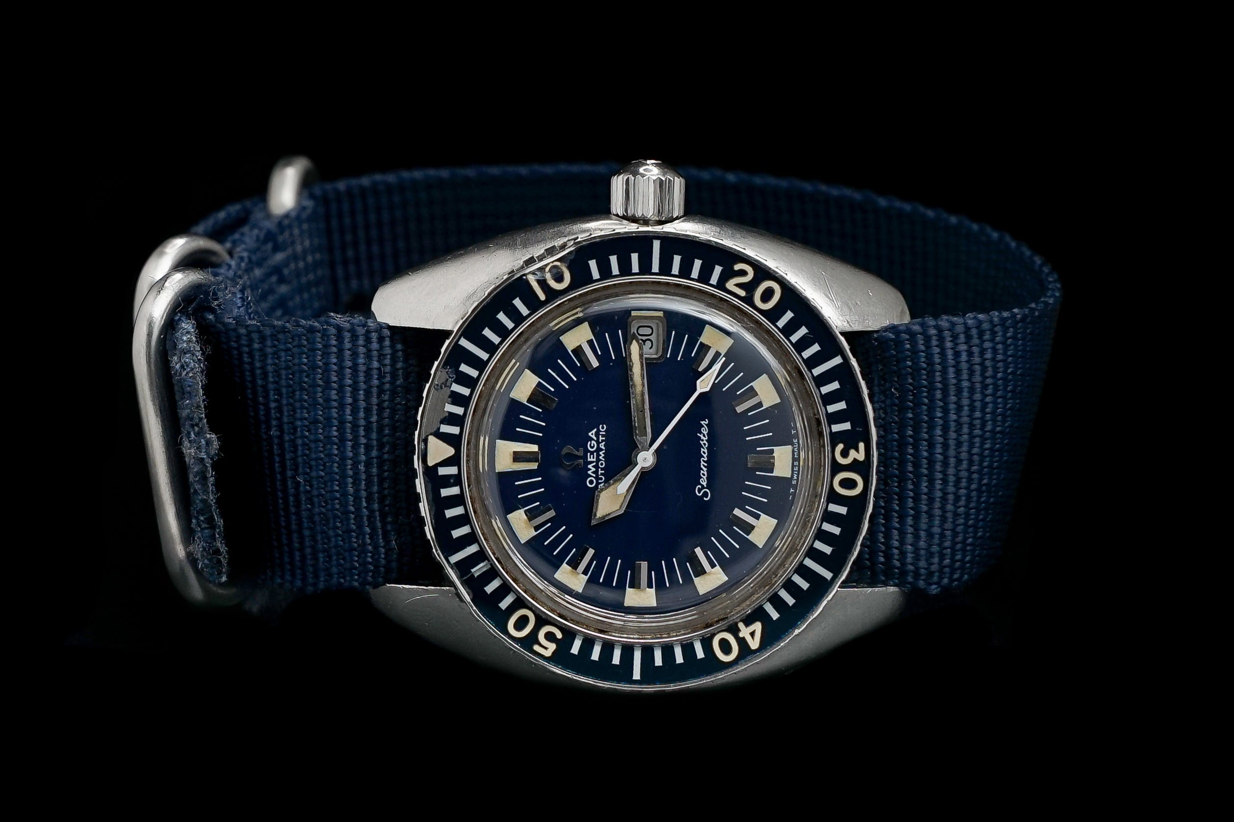 Omega Seamaster 120 deep blue