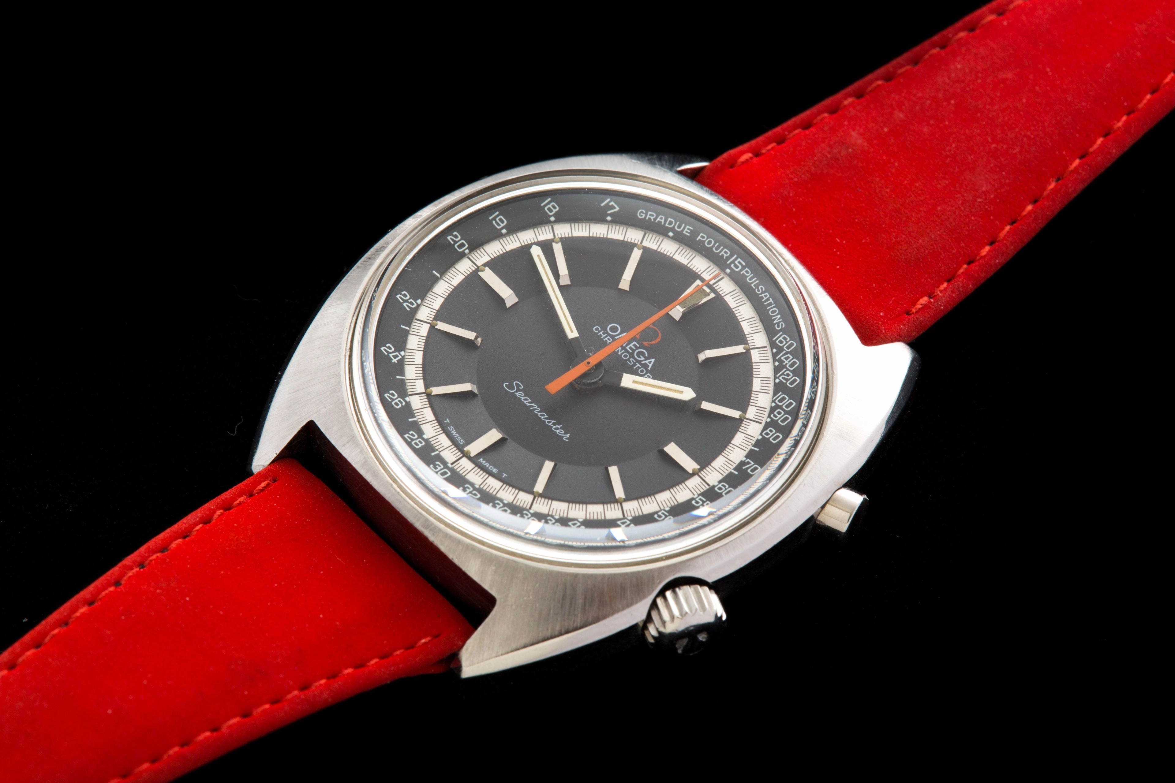 Omega Seamaster 120 Jumbo Pulsations bezel