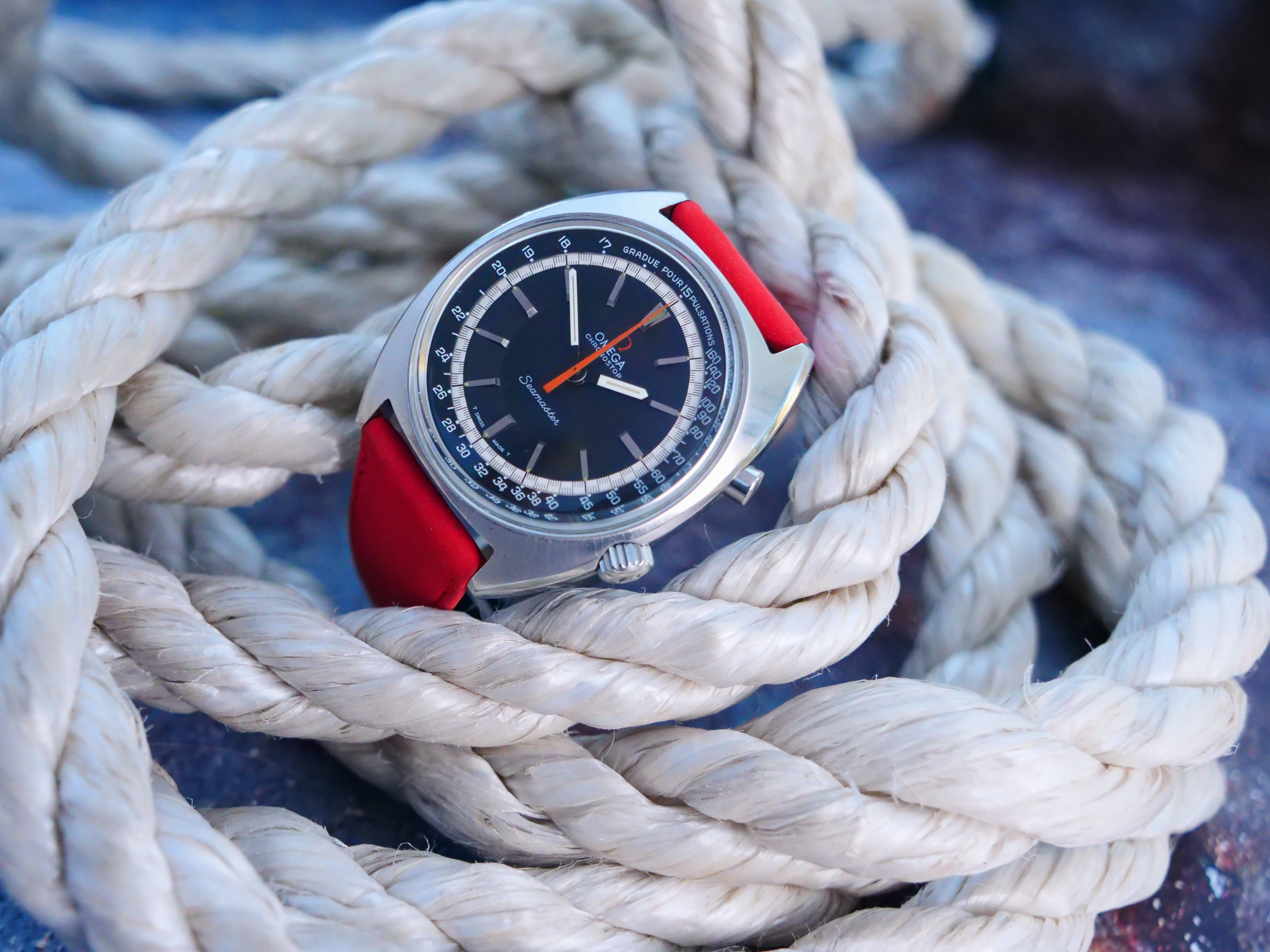 Omega Seamaster 120 Jumbo Pulsations bezel