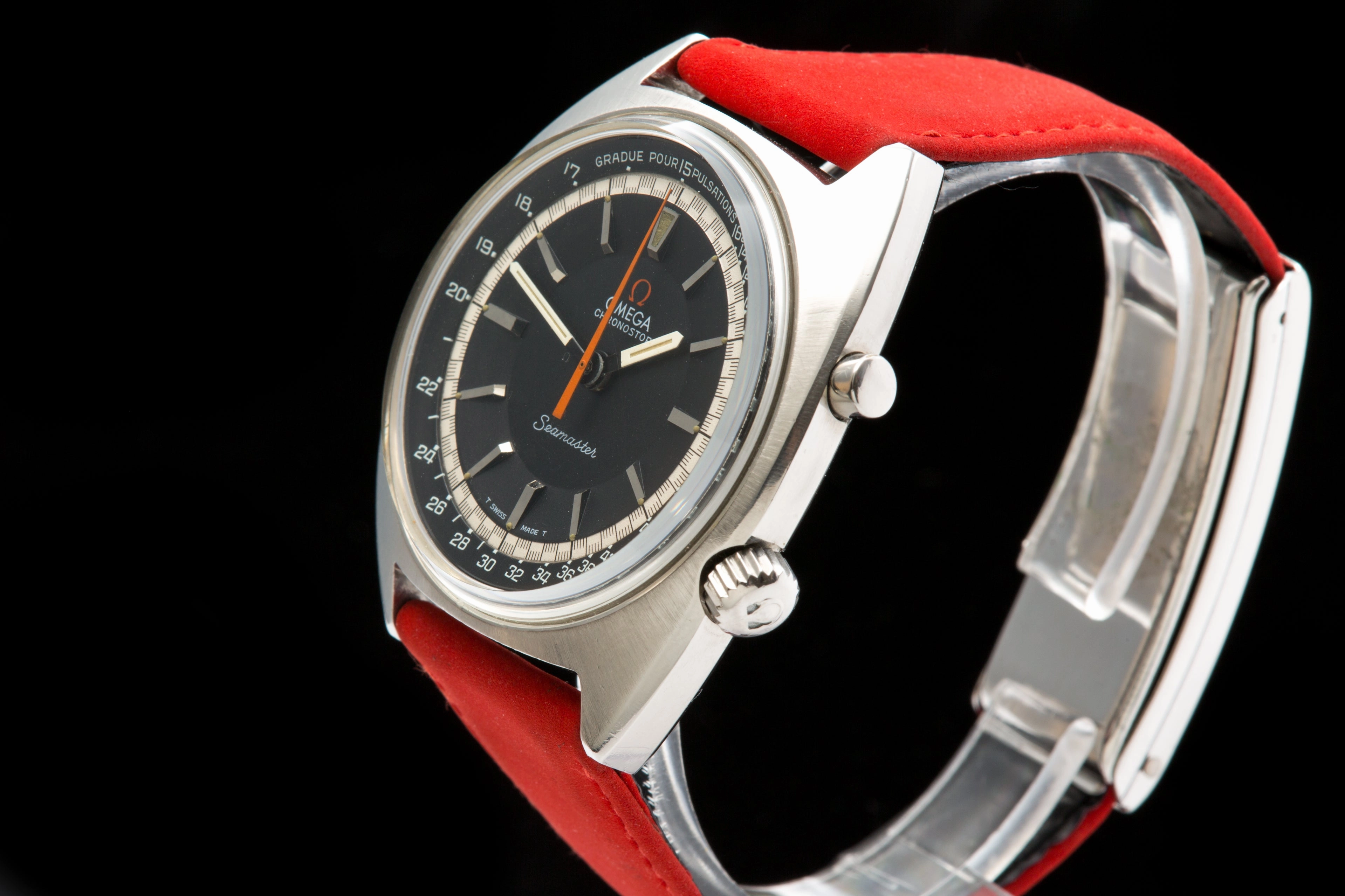 Omega Seamaster 120 Jumbo Pulsations bezel