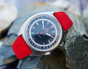 Omega Seamaster 120 Jumbo Pulsations bezel
