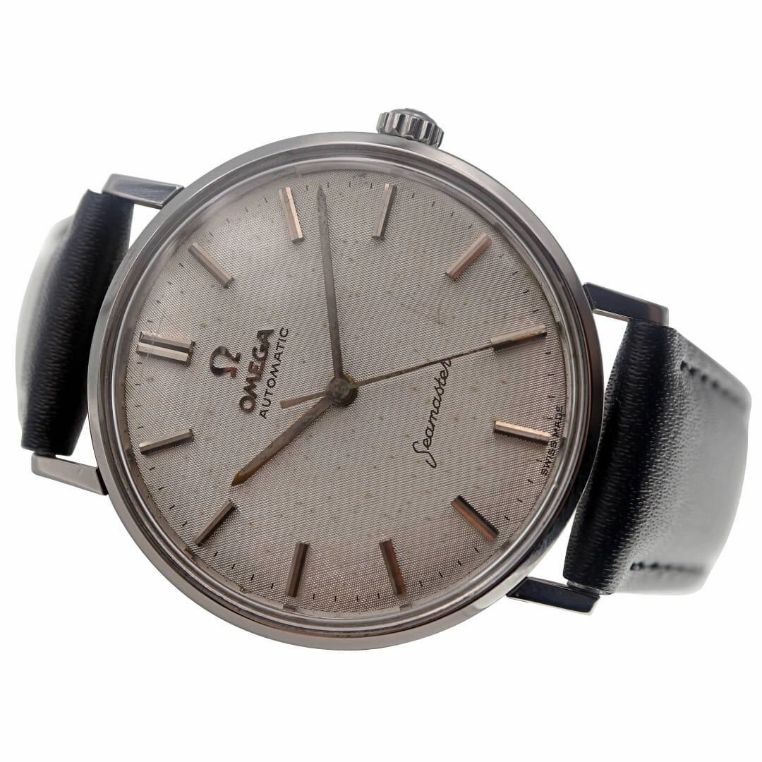 Omega Seamaster 14765.61SC Linen Dial, Year 1962 Men's Vintage Watch
