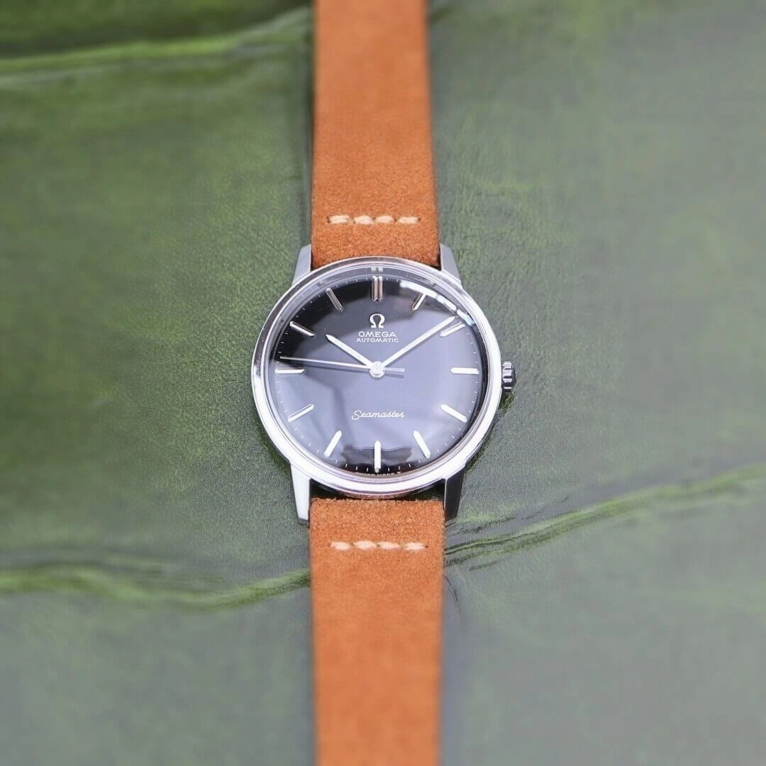 Omega Seamaster 165.002 Black Dial, 1966 Men's Vintage Watch