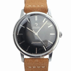 Omega Seamaster 165.002 Black Dial, 1966 Men's Vintage Watch