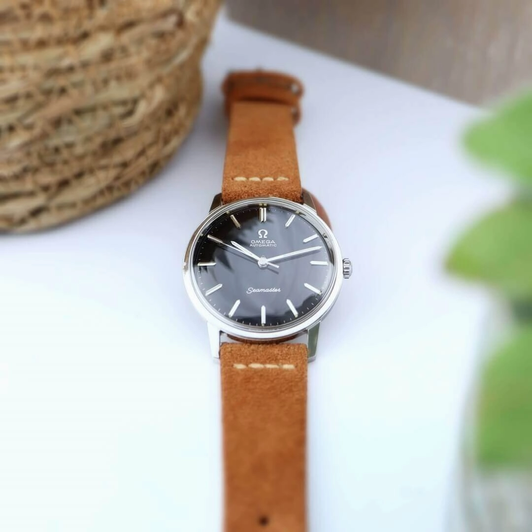 Omega Seamaster 165.002 Black Dial, 1966 Men's Vintage Watch