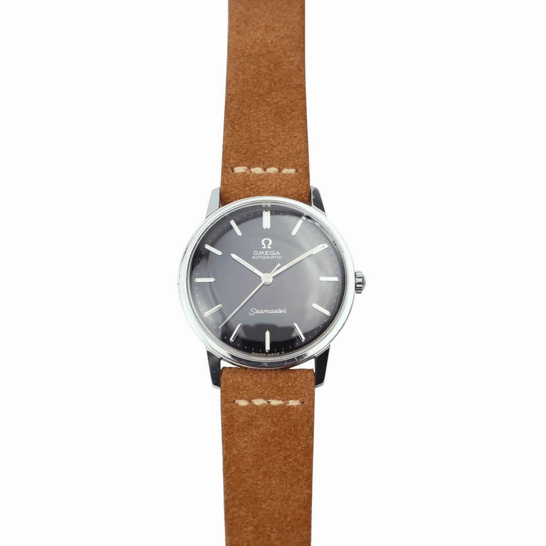 Omega Seamaster 165.002 Black Dial, 1966 Men's Vintage Watch