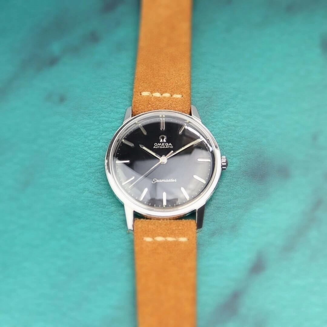 Omega Seamaster 165.002 Black Dial, 1966 Men's Vintage Watch
