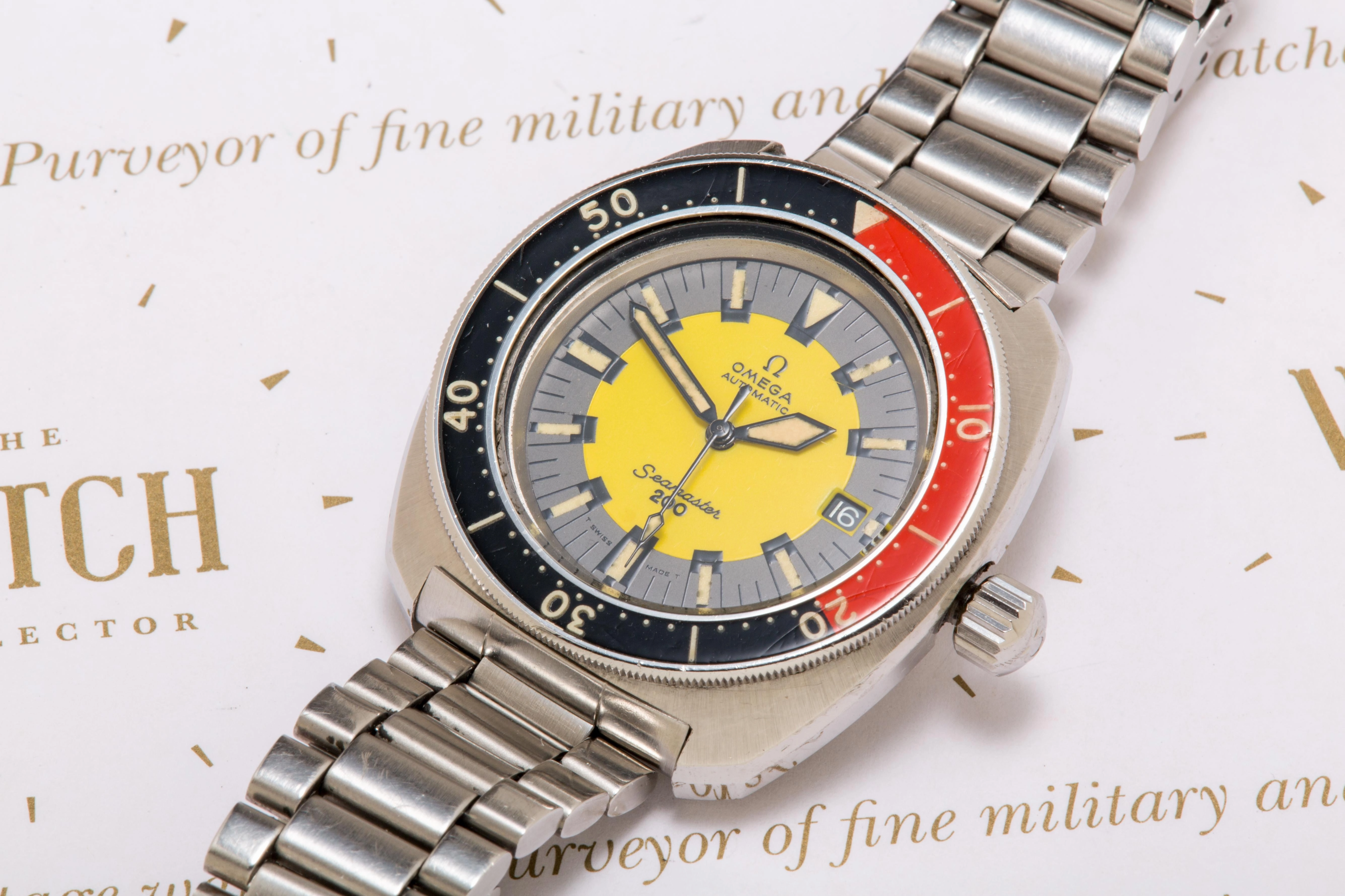 Omega Seamaster 200 Banana SOLD